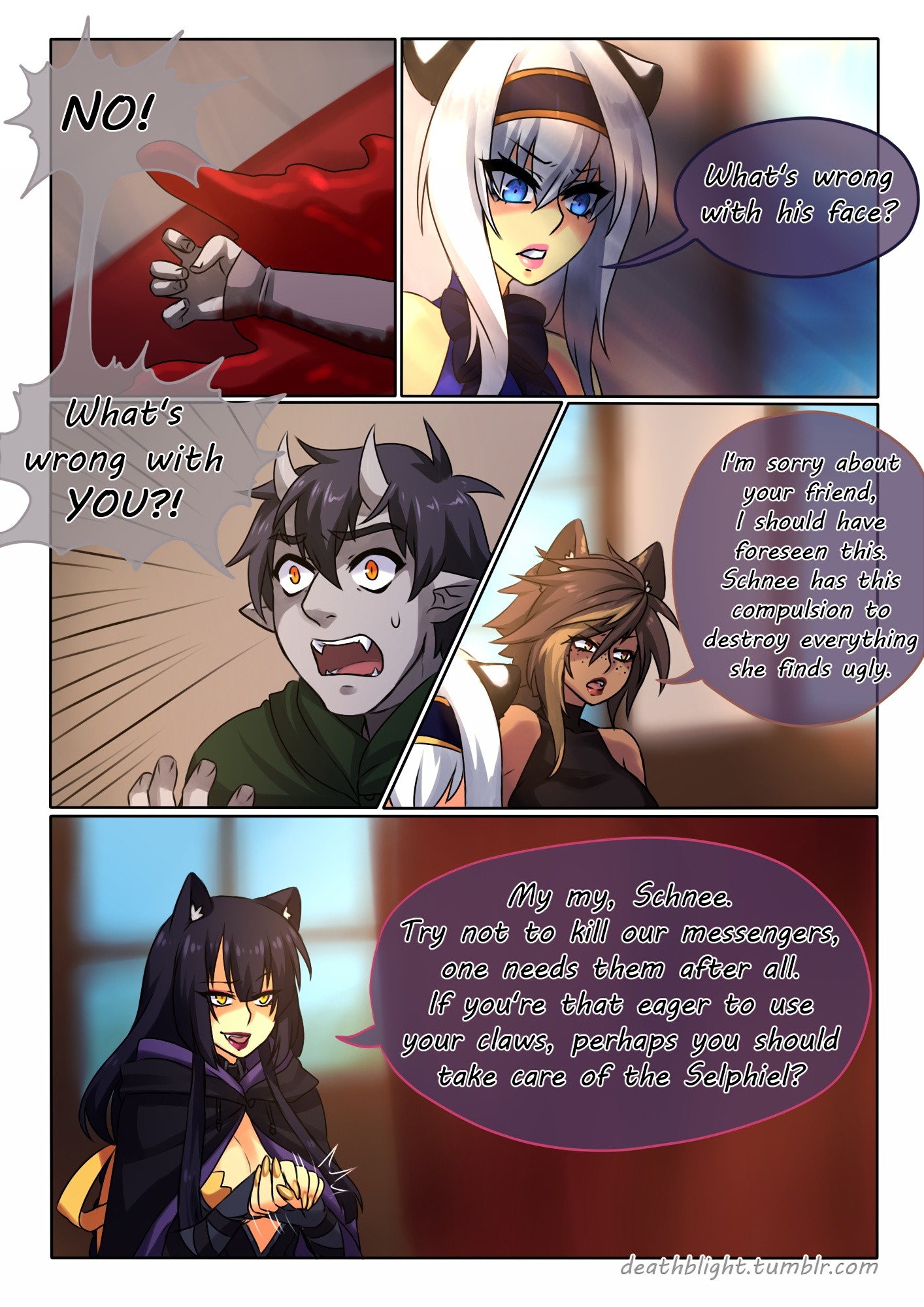 Deathblight Ch. 4 porn comic picture 49