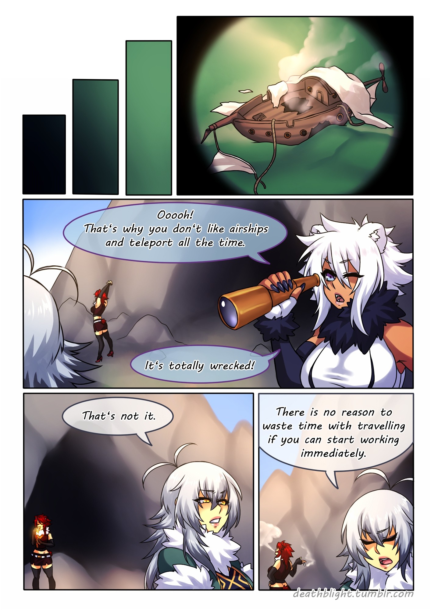 Deathblight Ch. 4 porn comic picture 83