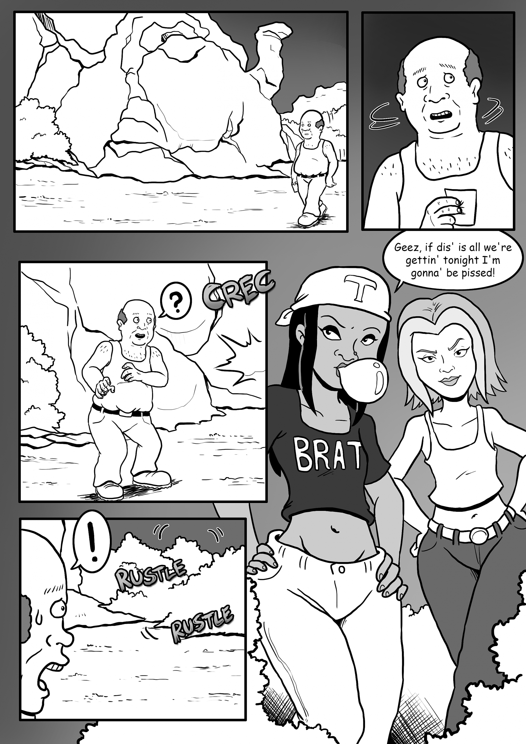 Dick of the Hill porn comic picture 1