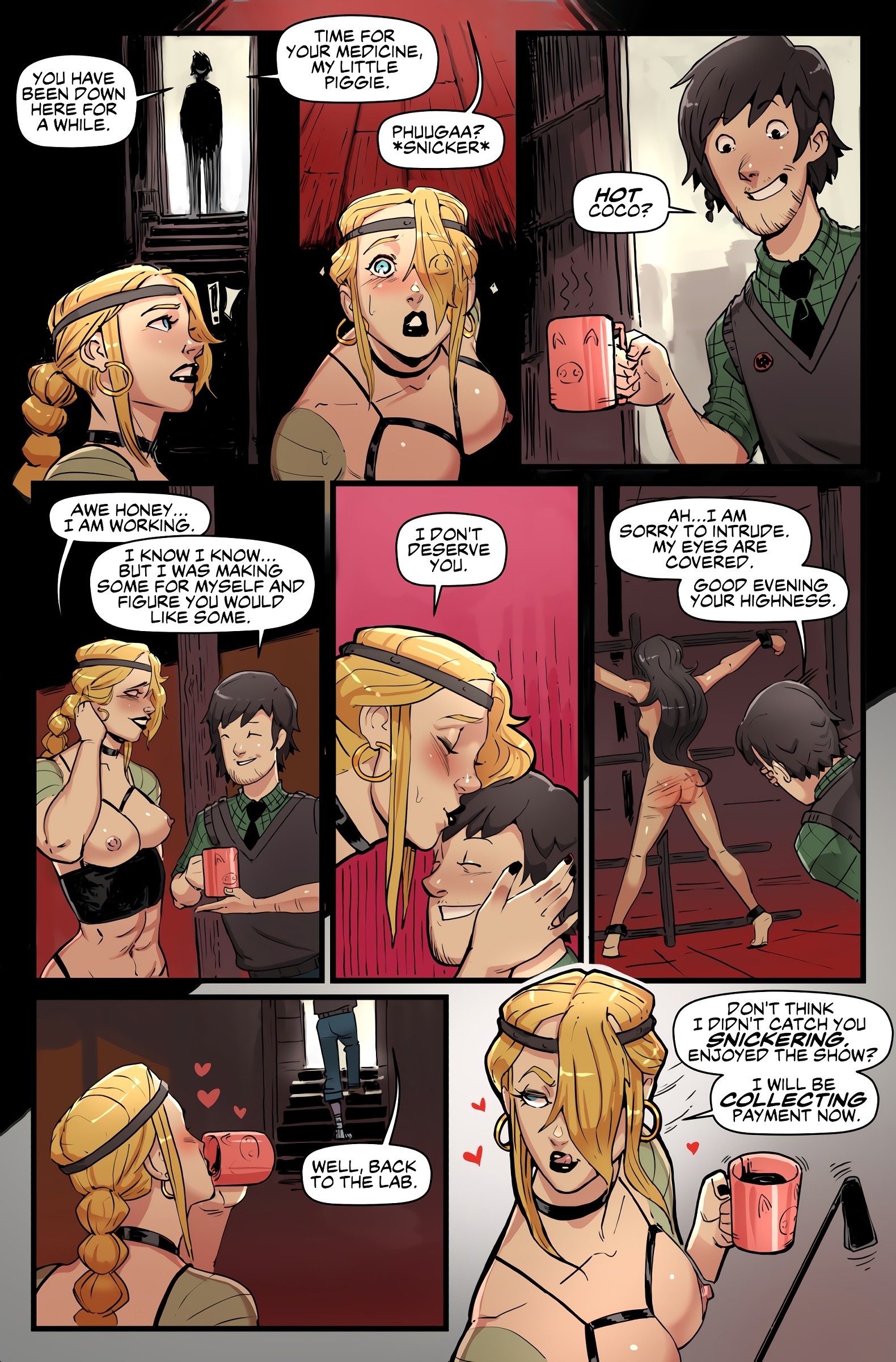 Elsa Bang porn comic picture 11