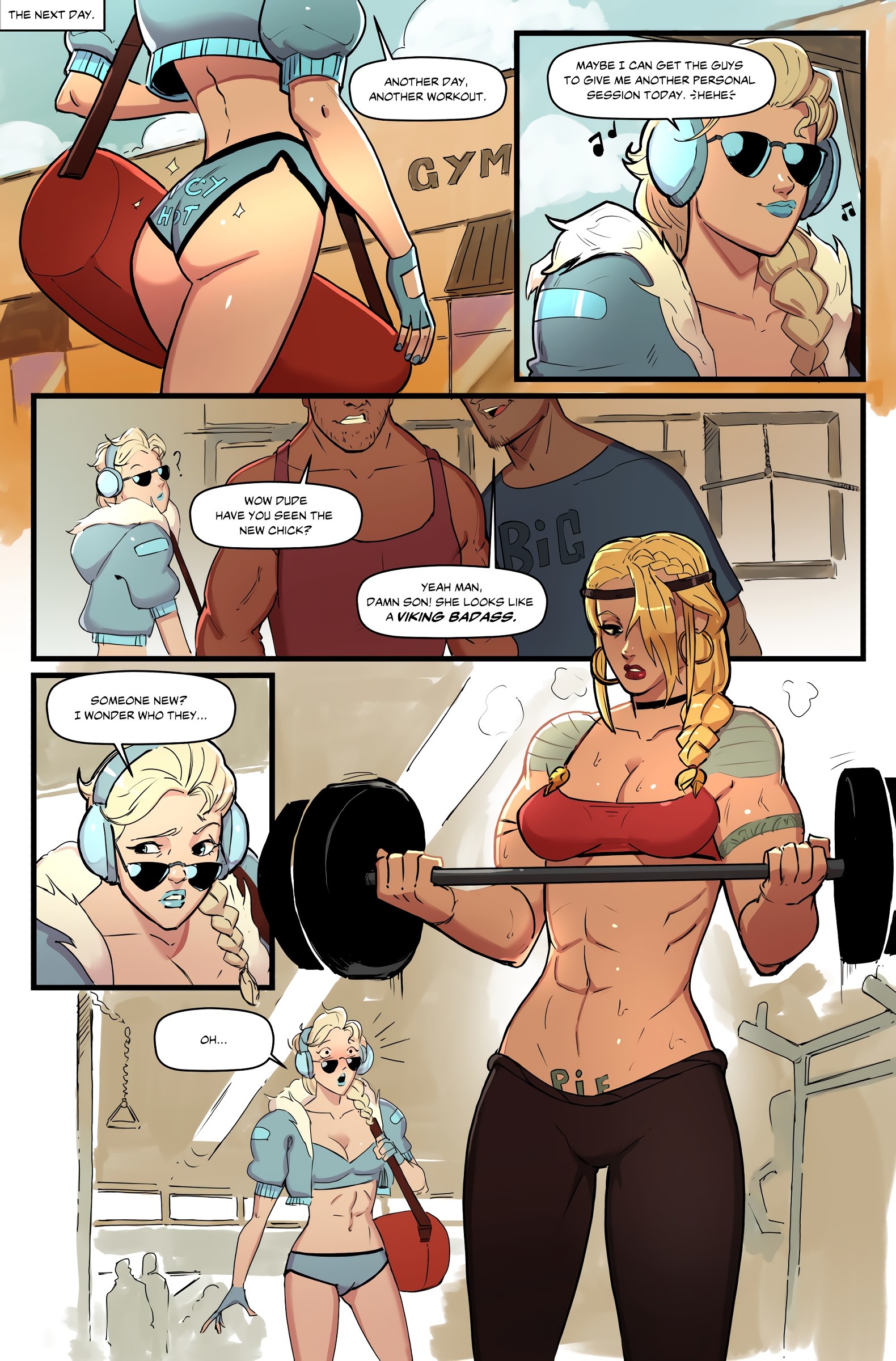 Elsa Bang porn comic picture 6