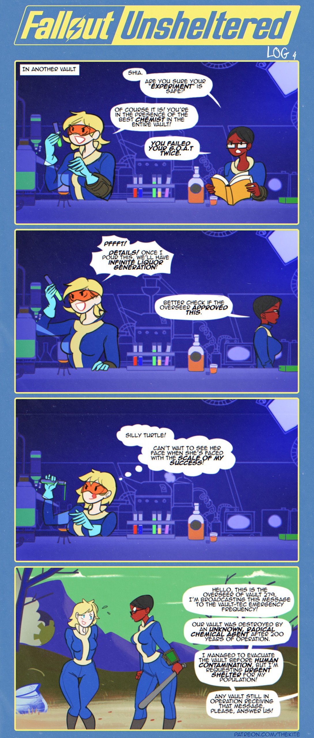 Fallout Unsheltered porn comic picture 4