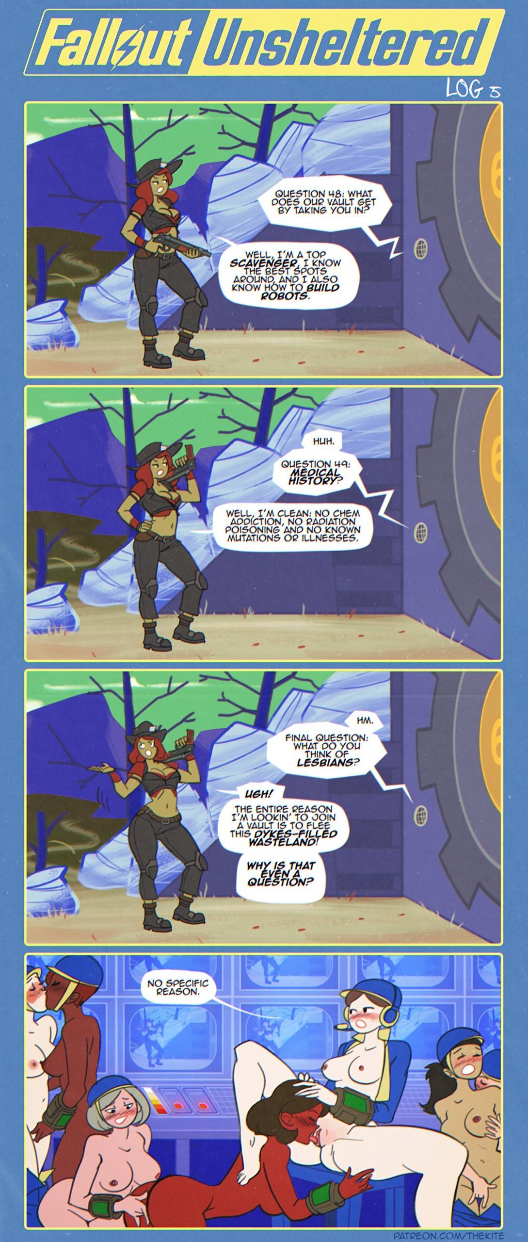 Fallout Unsheltered porn comic picture 5