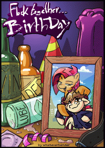 Flock Together...Birthday porn comic picture 1