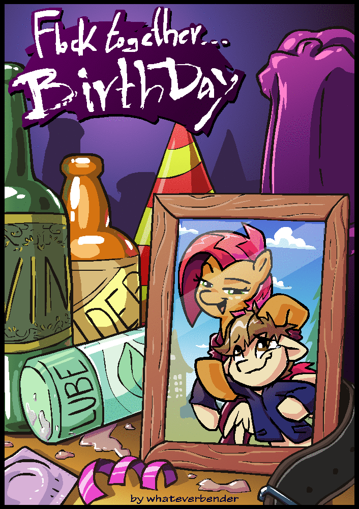 Flock Together...Birthday porn comic picture 1
