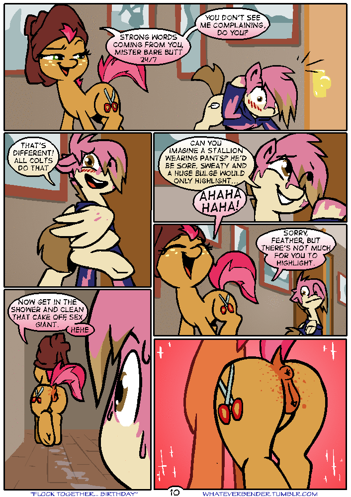 Flock Together...Birthday porn comic picture 10