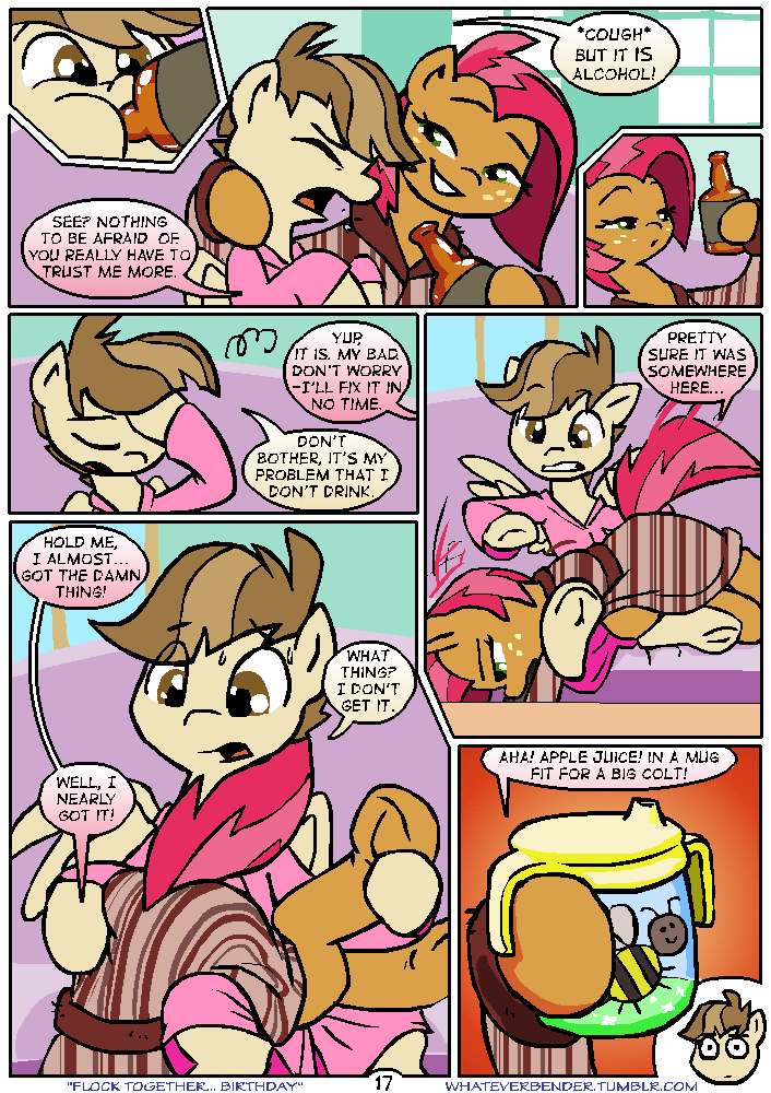 Flock Together...Birthday porn comic picture 17