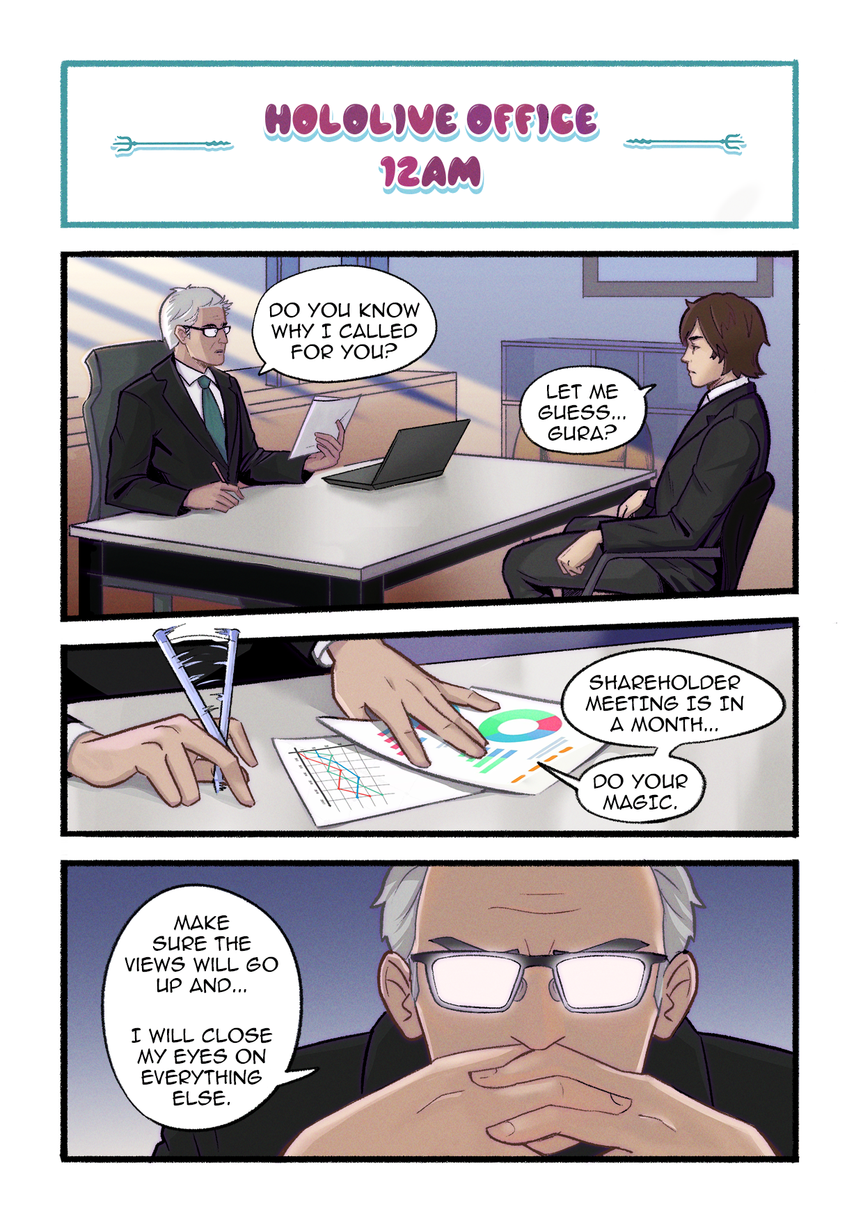 Gawr Gura Stream Routine porn comic picture 2