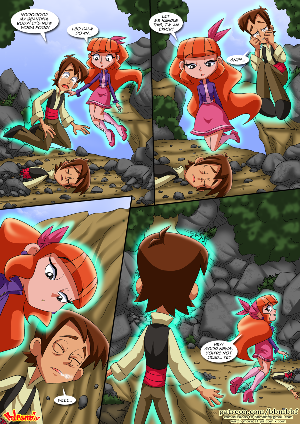 Ghostly Love porn comic picture 9