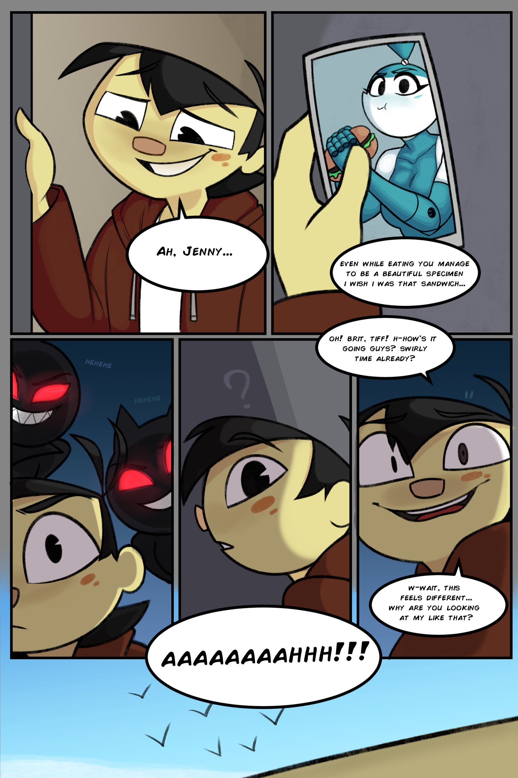 Hacked porn comic picture 6