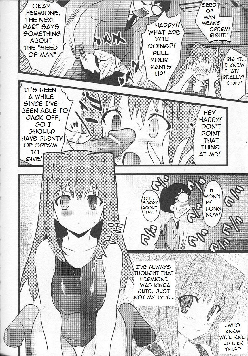 Harry Potter and the Spell of Dark Orgasm hentai manga picture 5