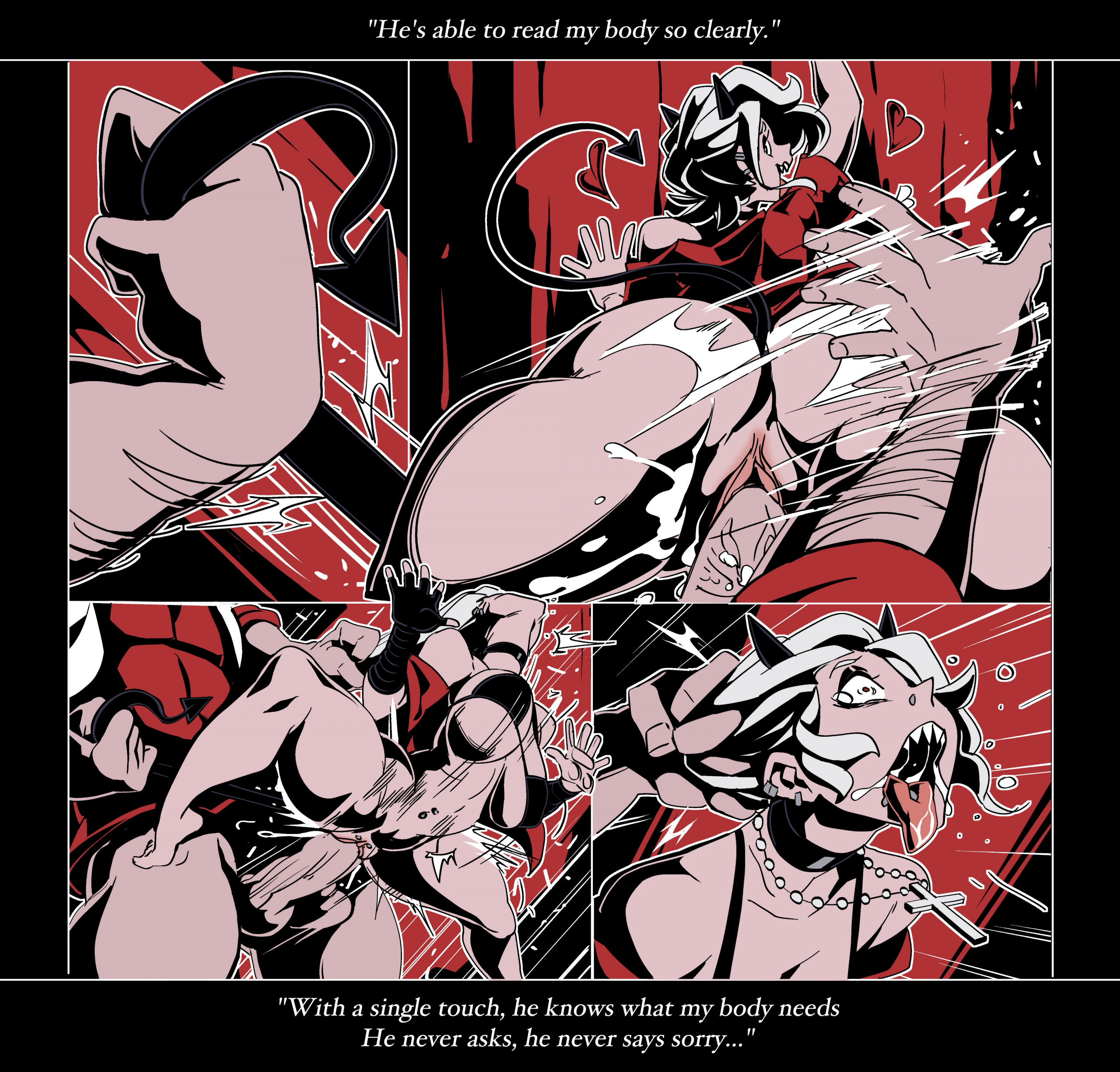 Helltaker Fanart Madness porn comic picture 121