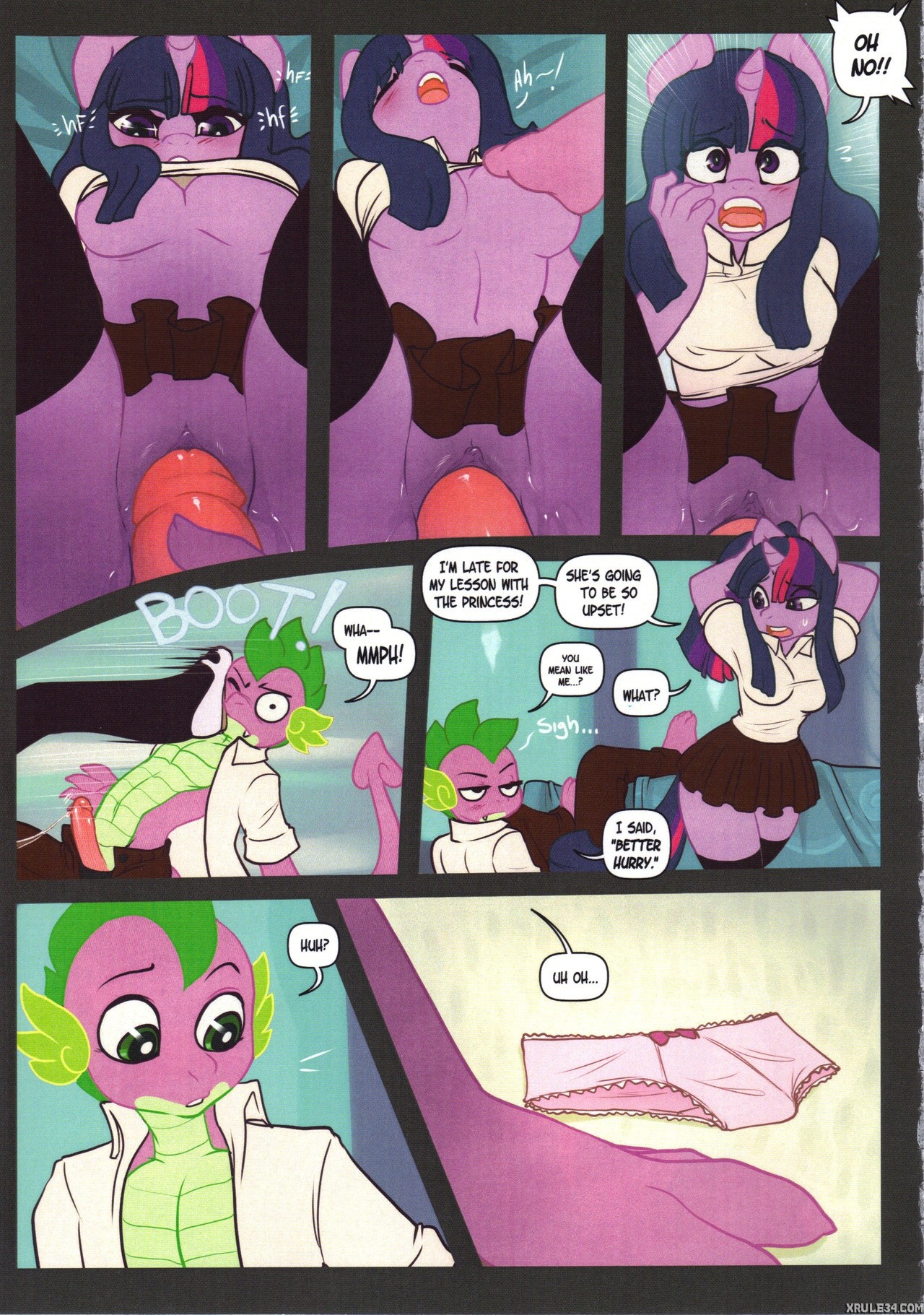 Hoof Beat 2 porn comic picture 7