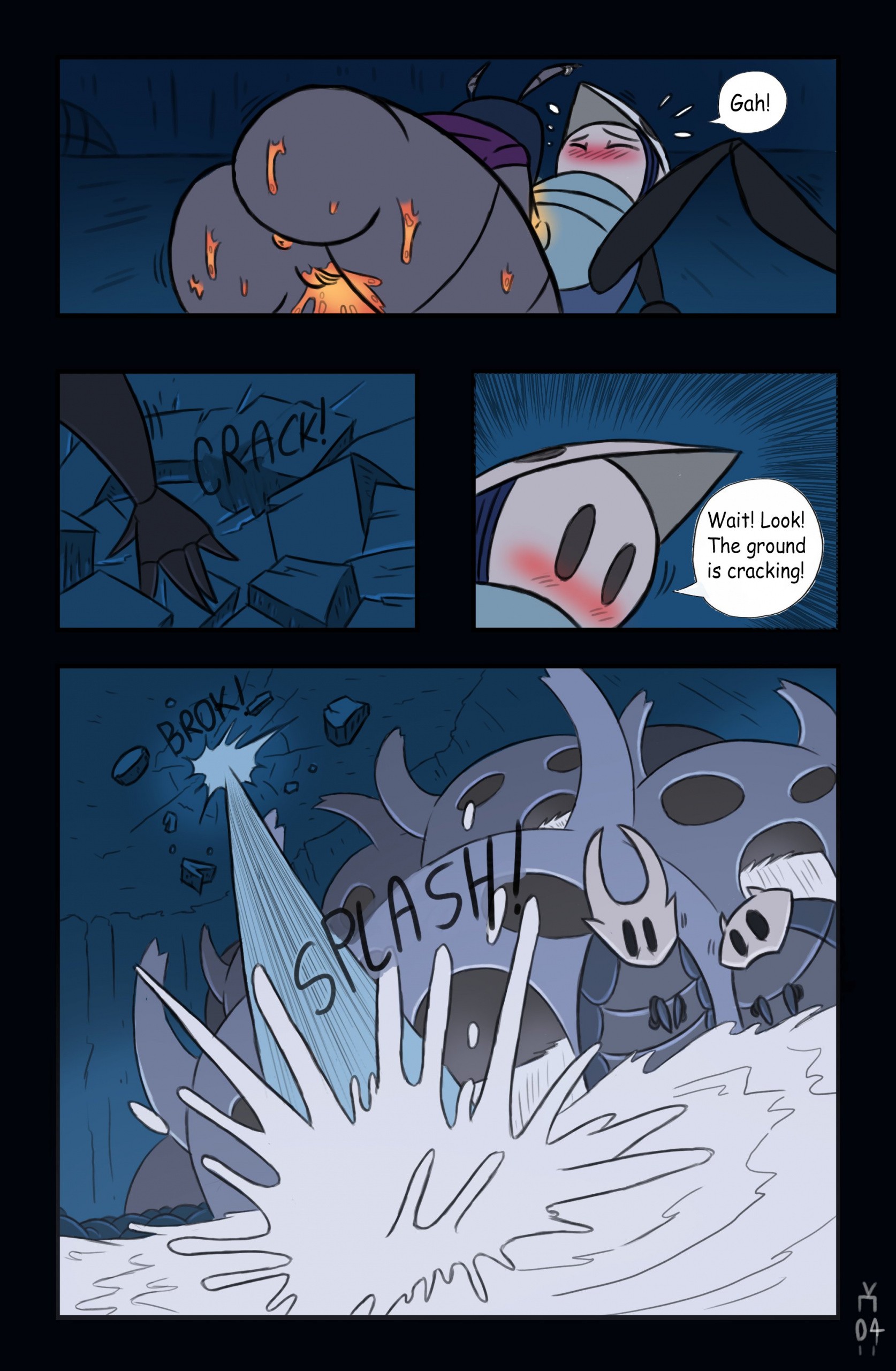 Horny Knight porn comic picture 10