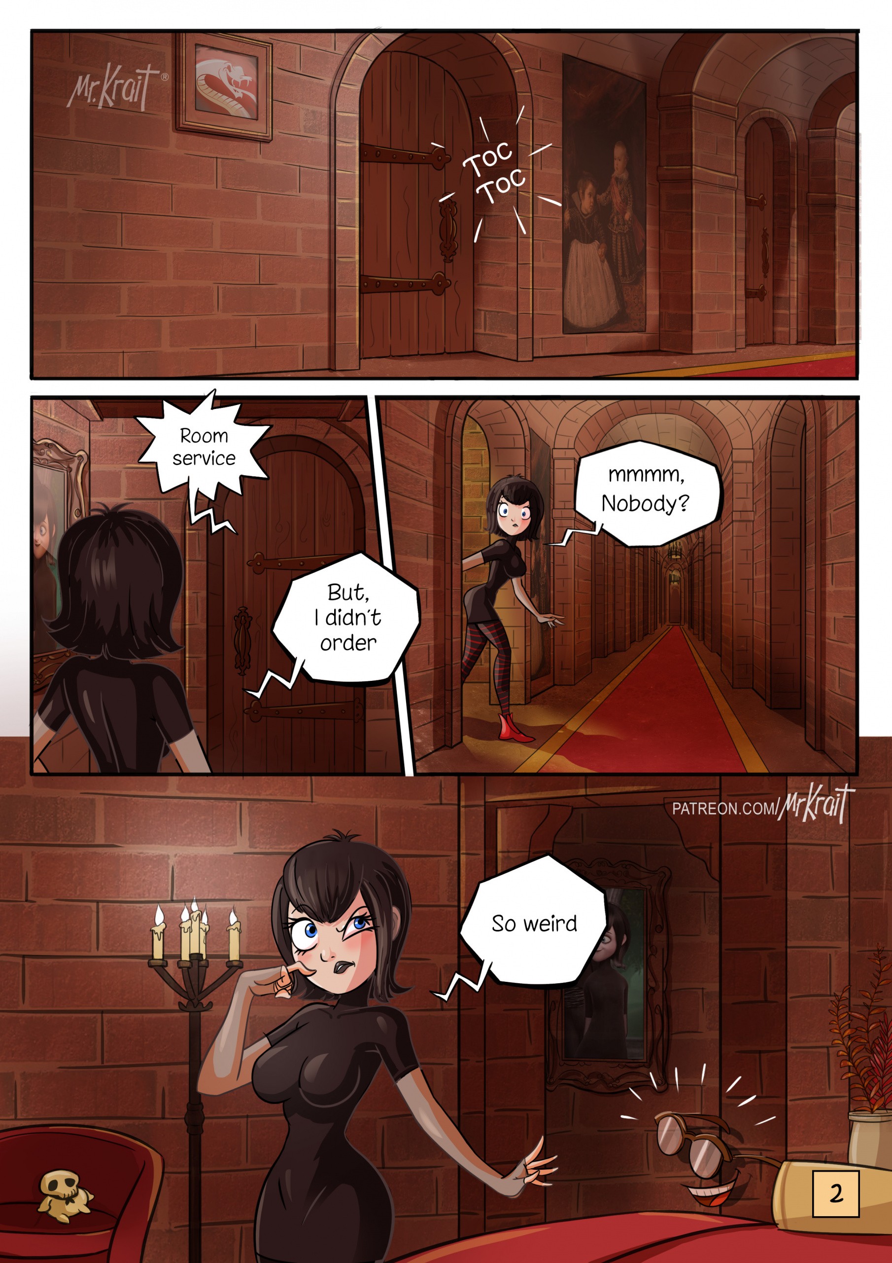 Hotel Transylvania: An invisible pervert porn comic picture 3