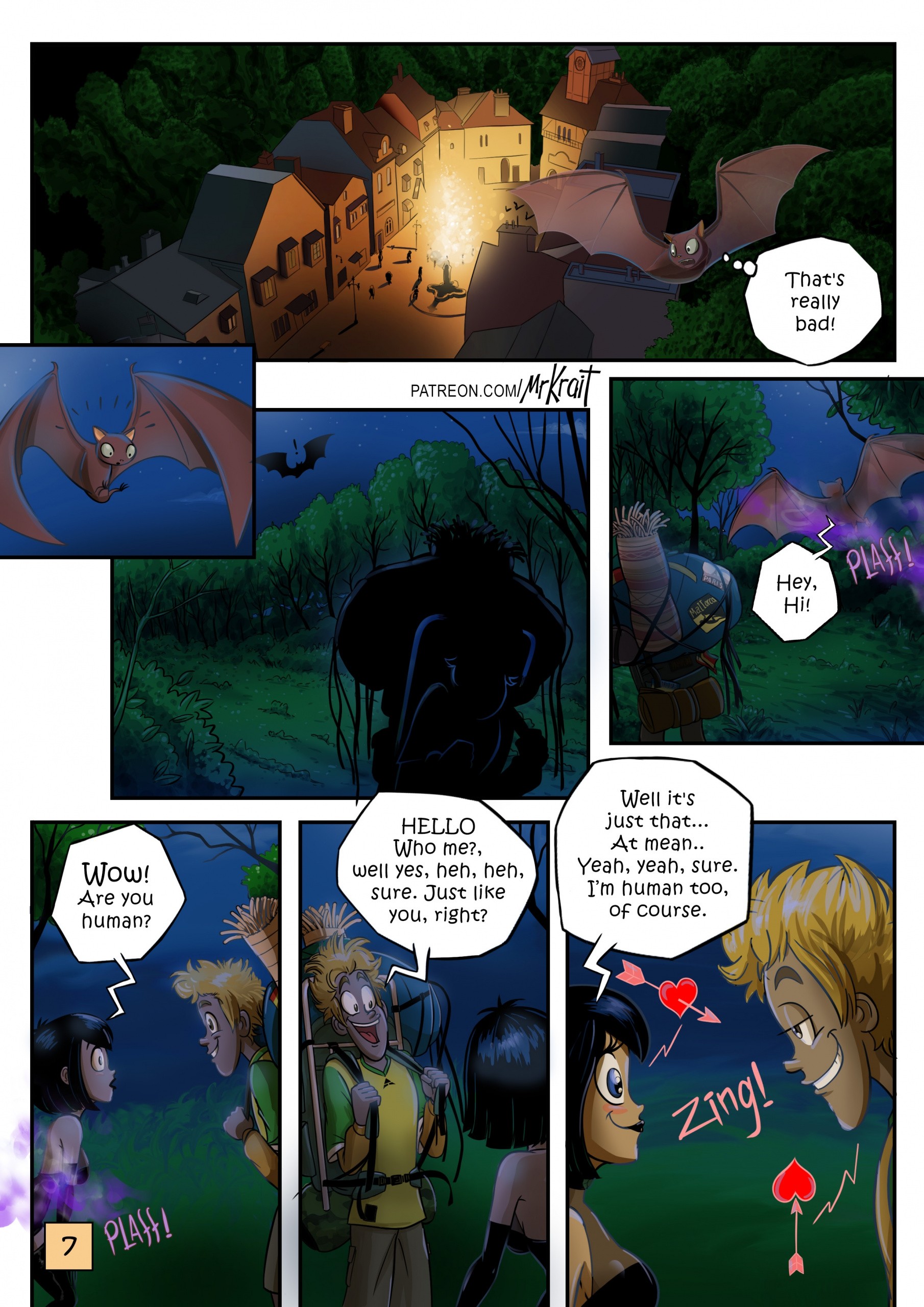 Hotel Transylvania: An invisible pervert porn comic picture 8
