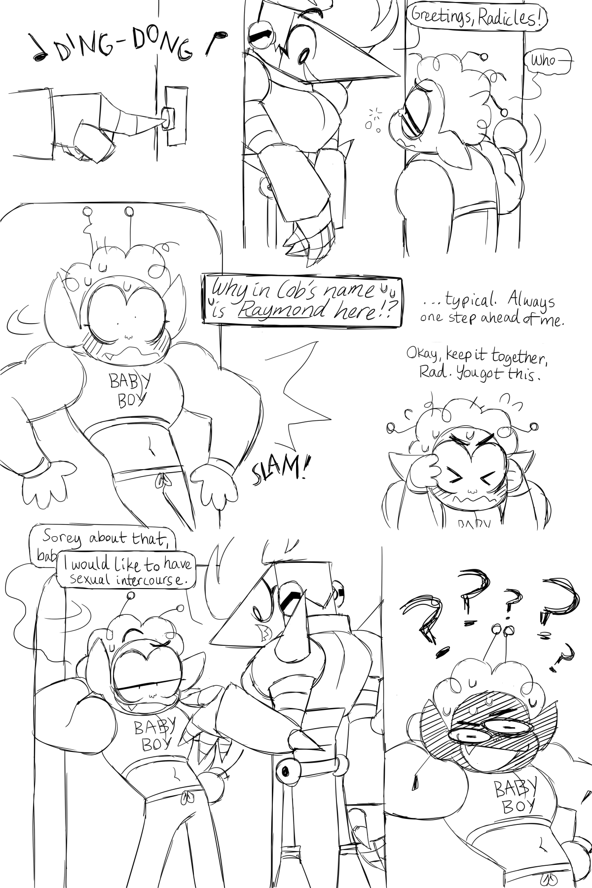 Hubris Debris porn comic picture 6