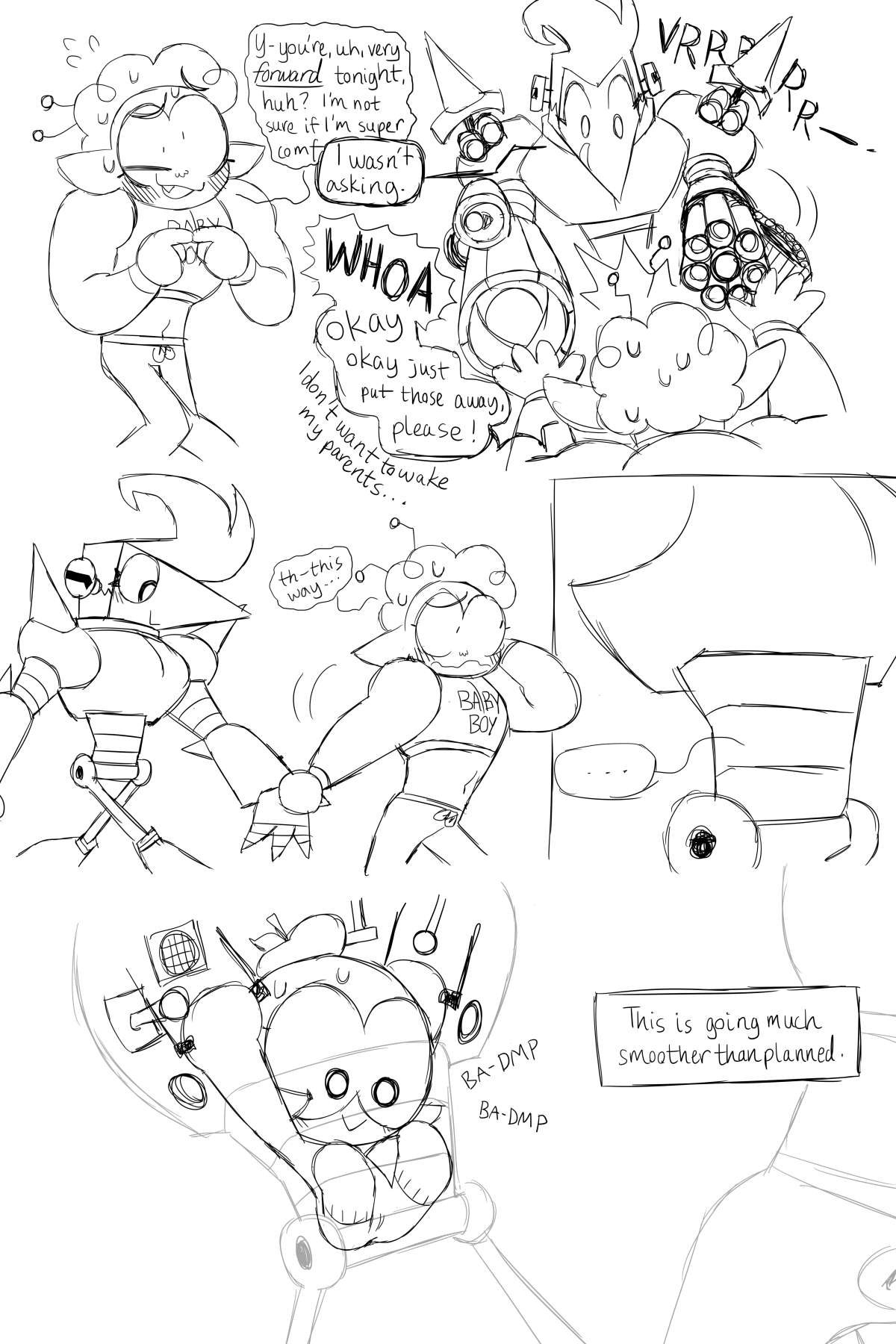 Hubris Debris porn comic picture 7