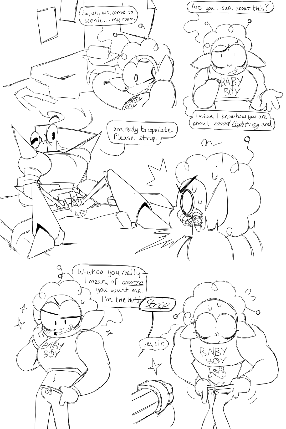 Hubris Debris porn comic picture 8