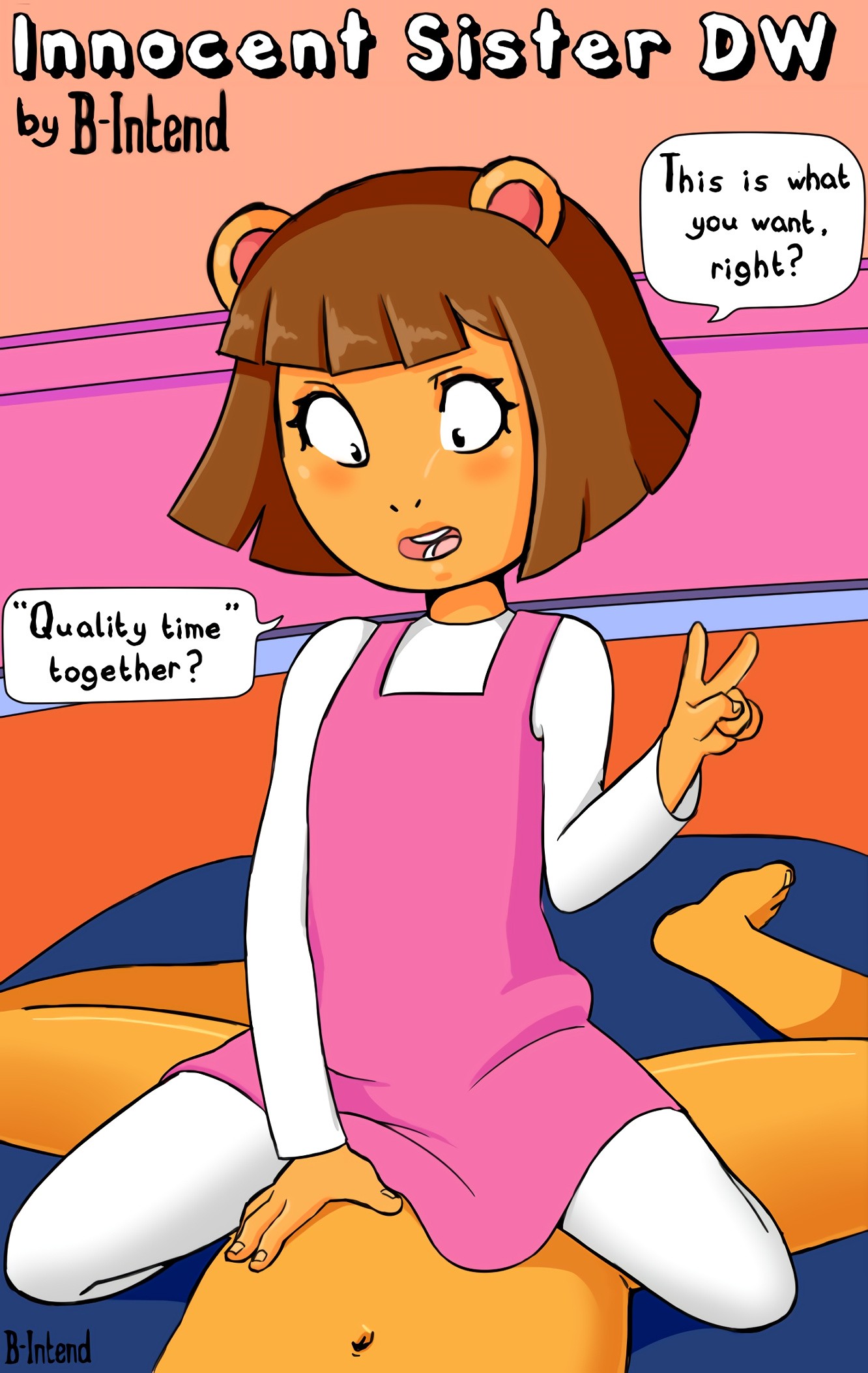 Innocent Sister DW porn comic picture 8
