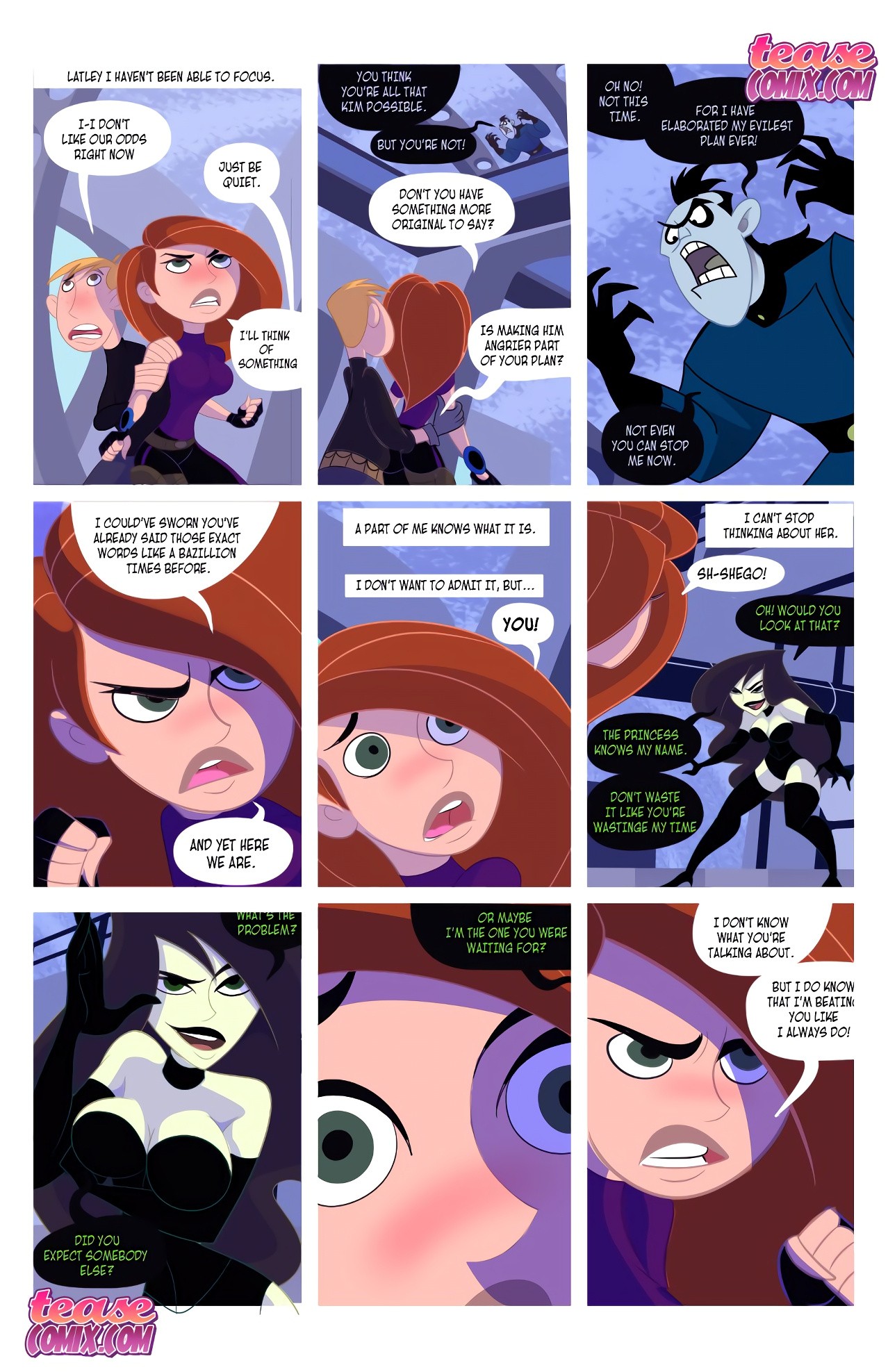 Kinky Possible - A Villain's Bitch Remastered 2 porn comic picture 2