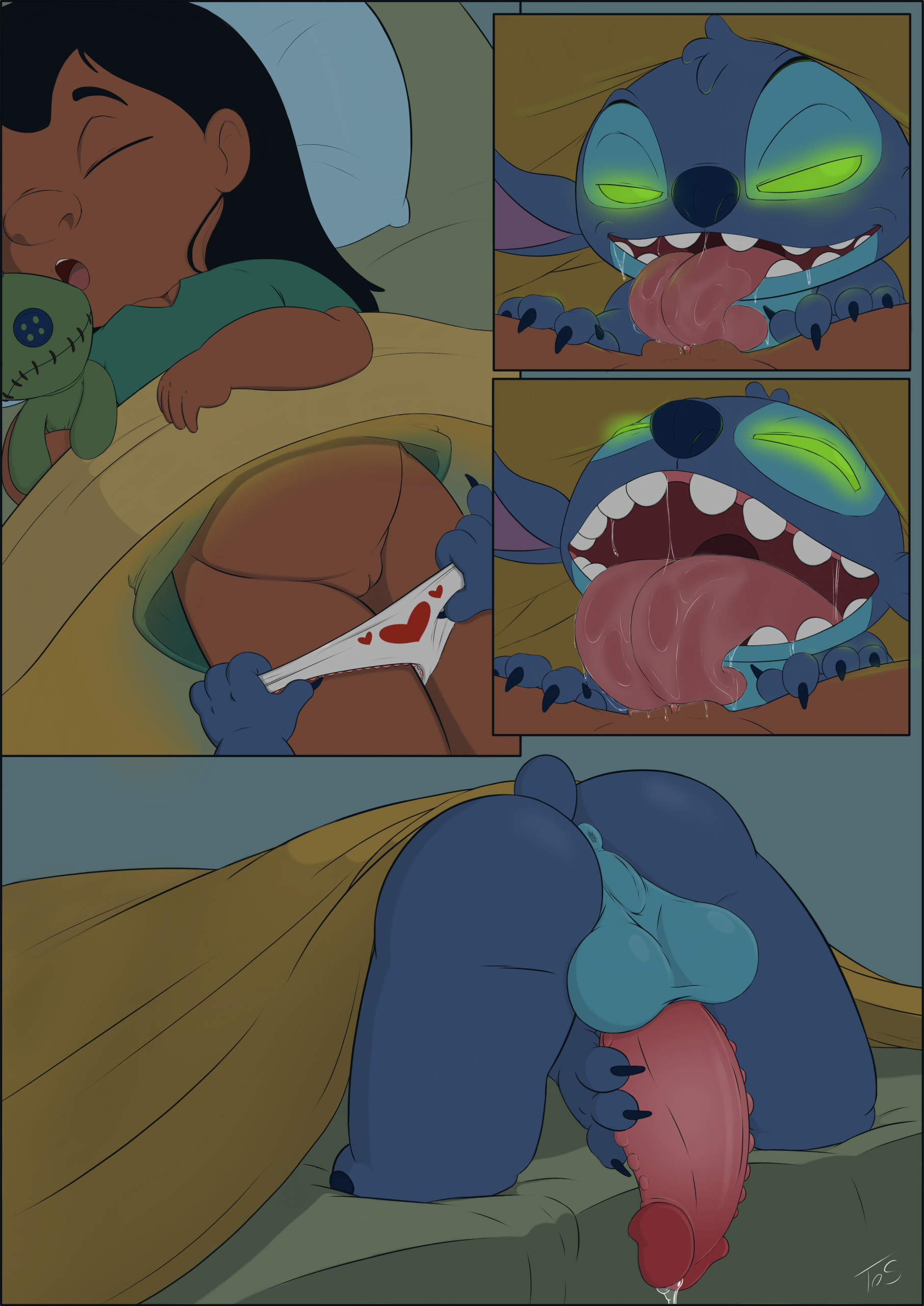 Lilo's Un / Fortunate Tale porn comic picture 2