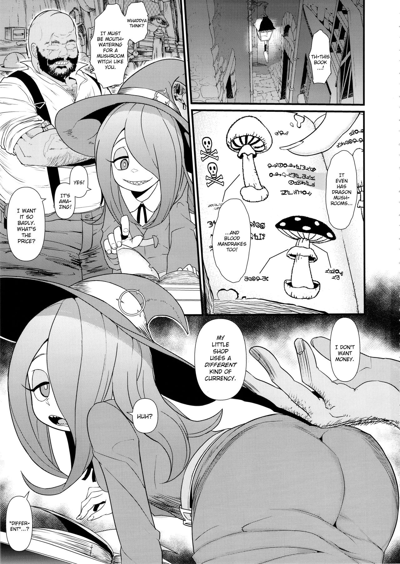 Little Bitch Academia hentai manga picture 2