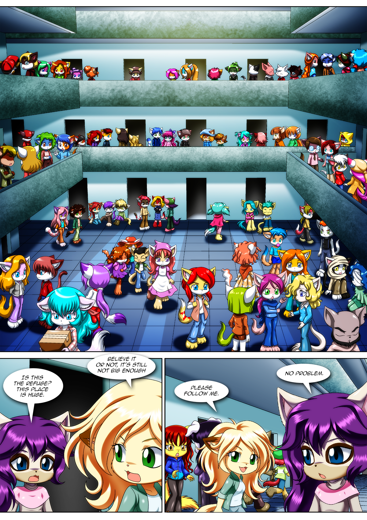 Little Tails 10: Run porn comic picture 24