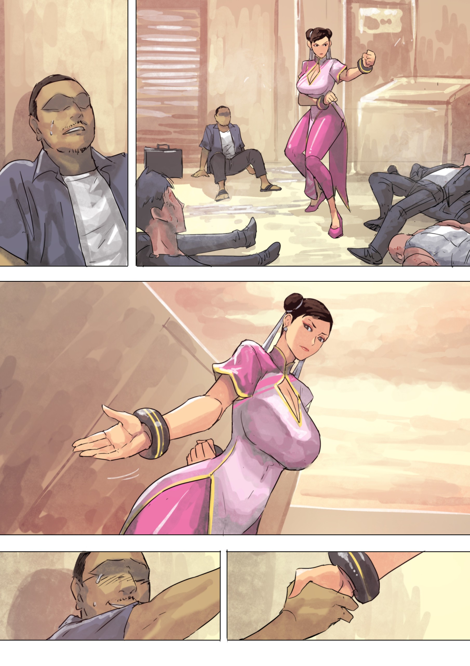 Master Private Spa Therapy porn comic picture 3