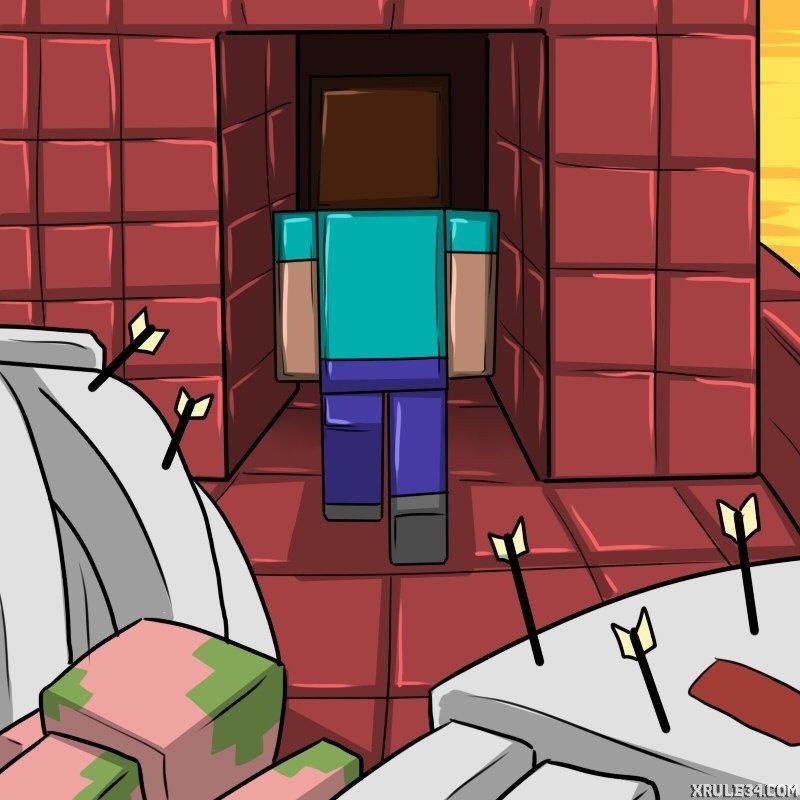 Minecraft 3 porn comic picture 10