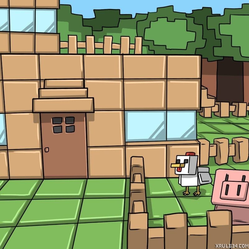 Minecraft 3 porn comic picture 21