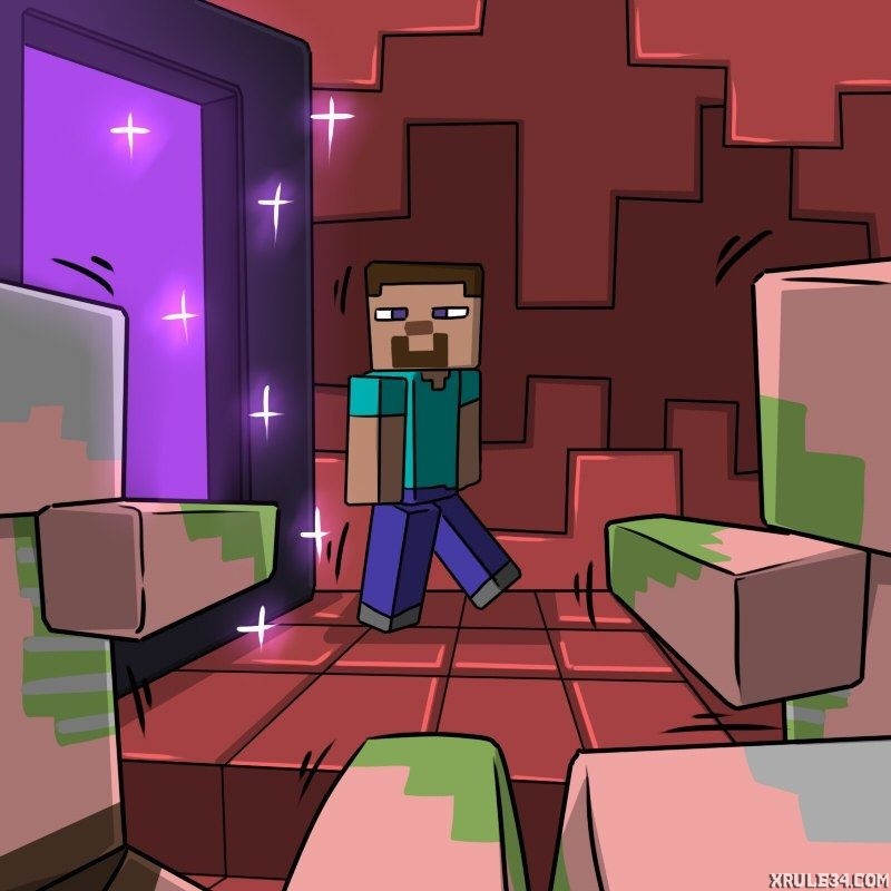 Minecraft 3 porn comic picture 4