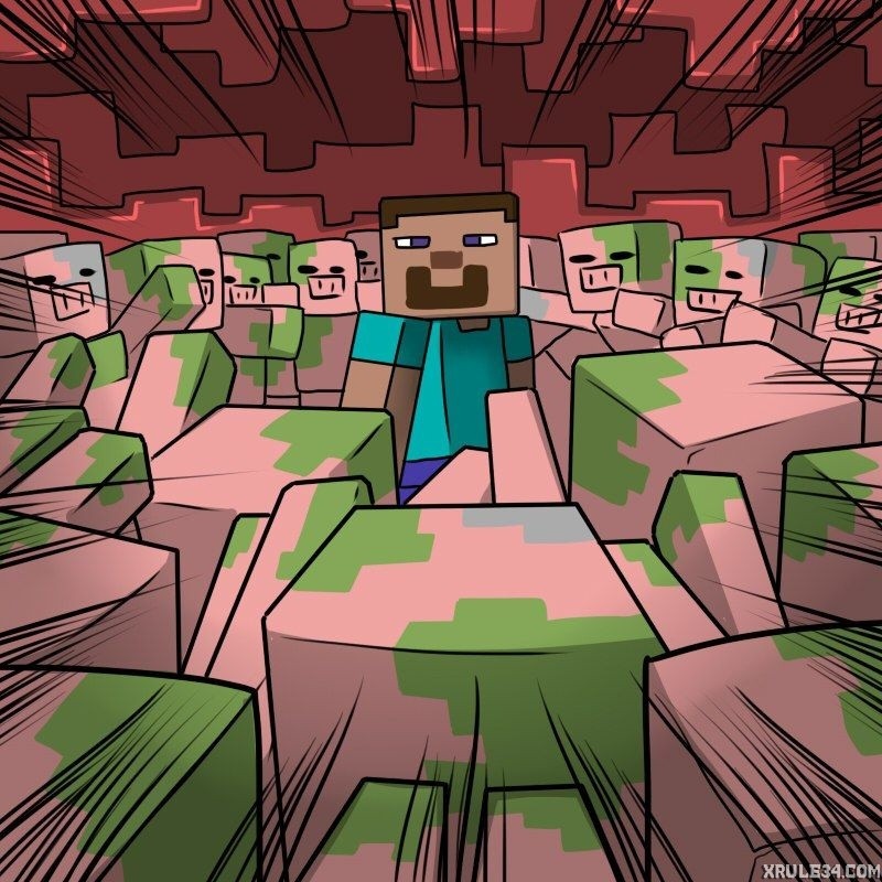 Minecraft 3 porn comic picture 7