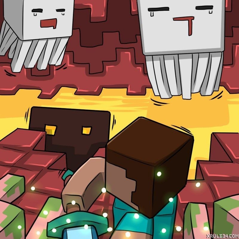 Minecraft 3 porn comic picture 8