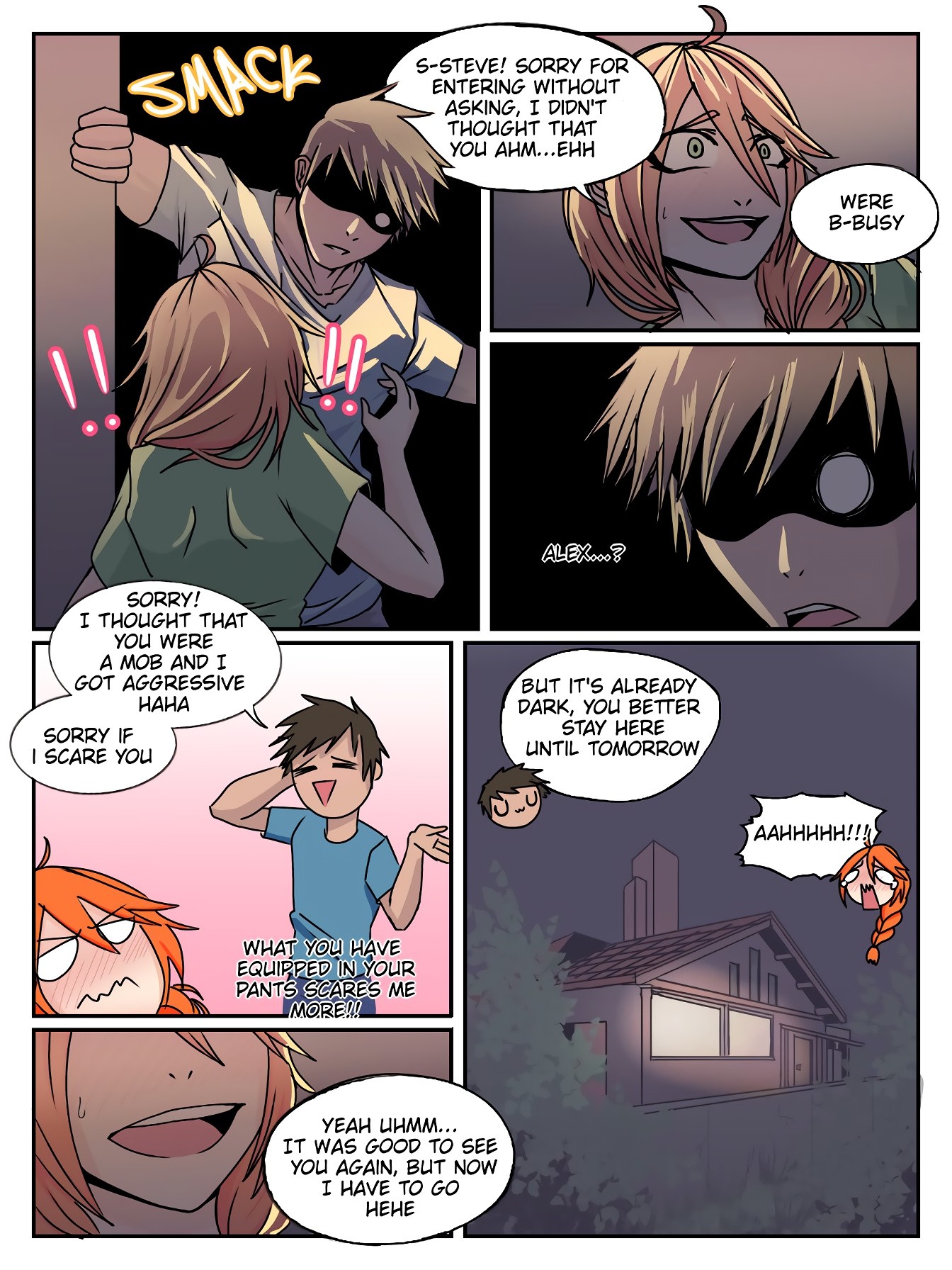 MINECRAFT: LET'S FUCK EDITION - Monsters in the Night porn comic picture 5