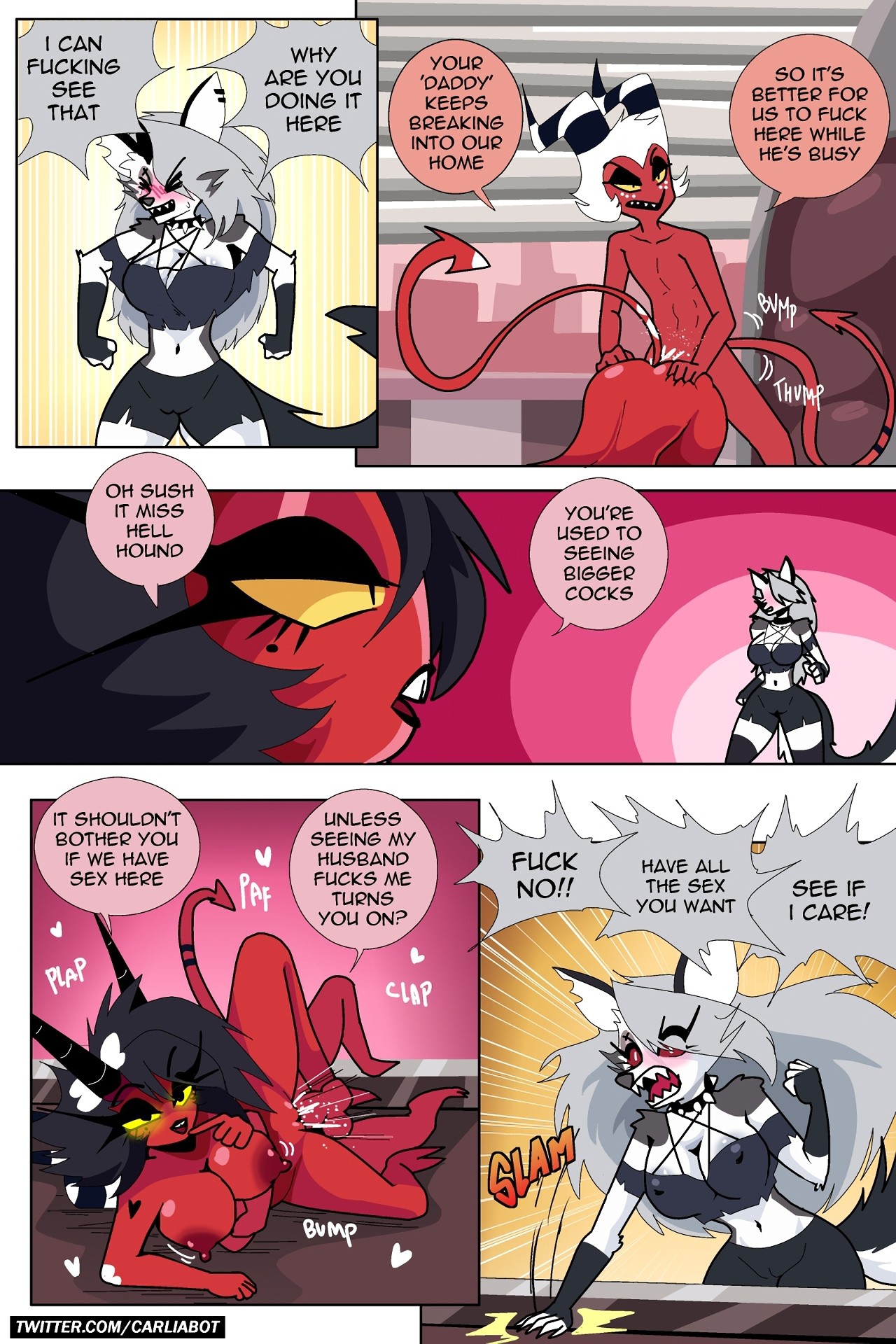 Mox, Millie and Loona porn comic picture 3