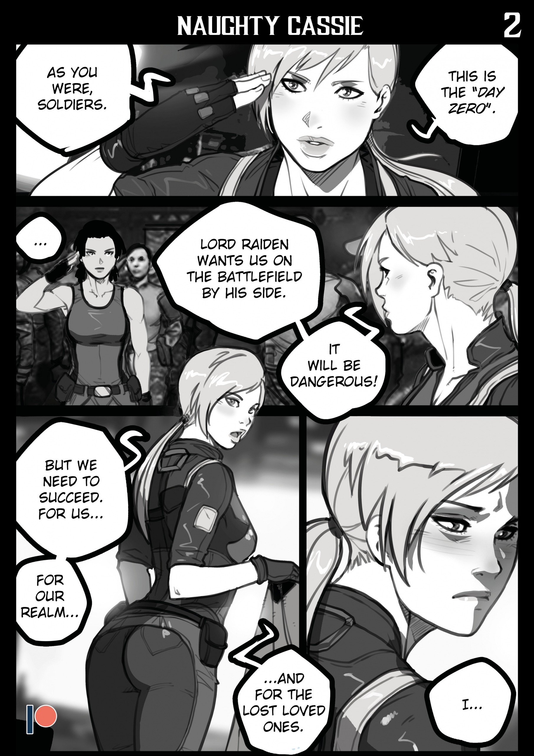 Naughty Cassie porn comic picture 3