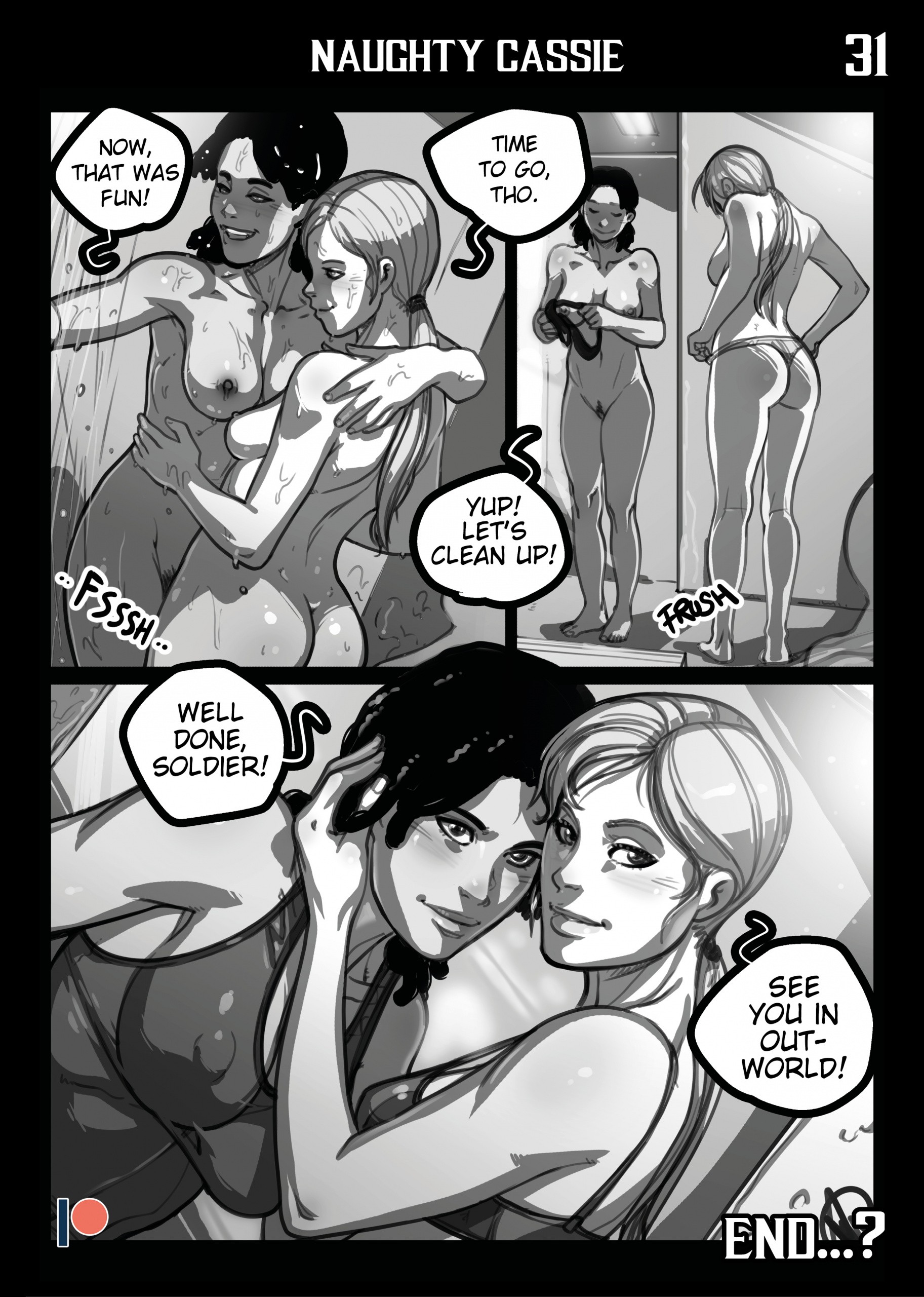Naughty Cassie porn comic picture 32