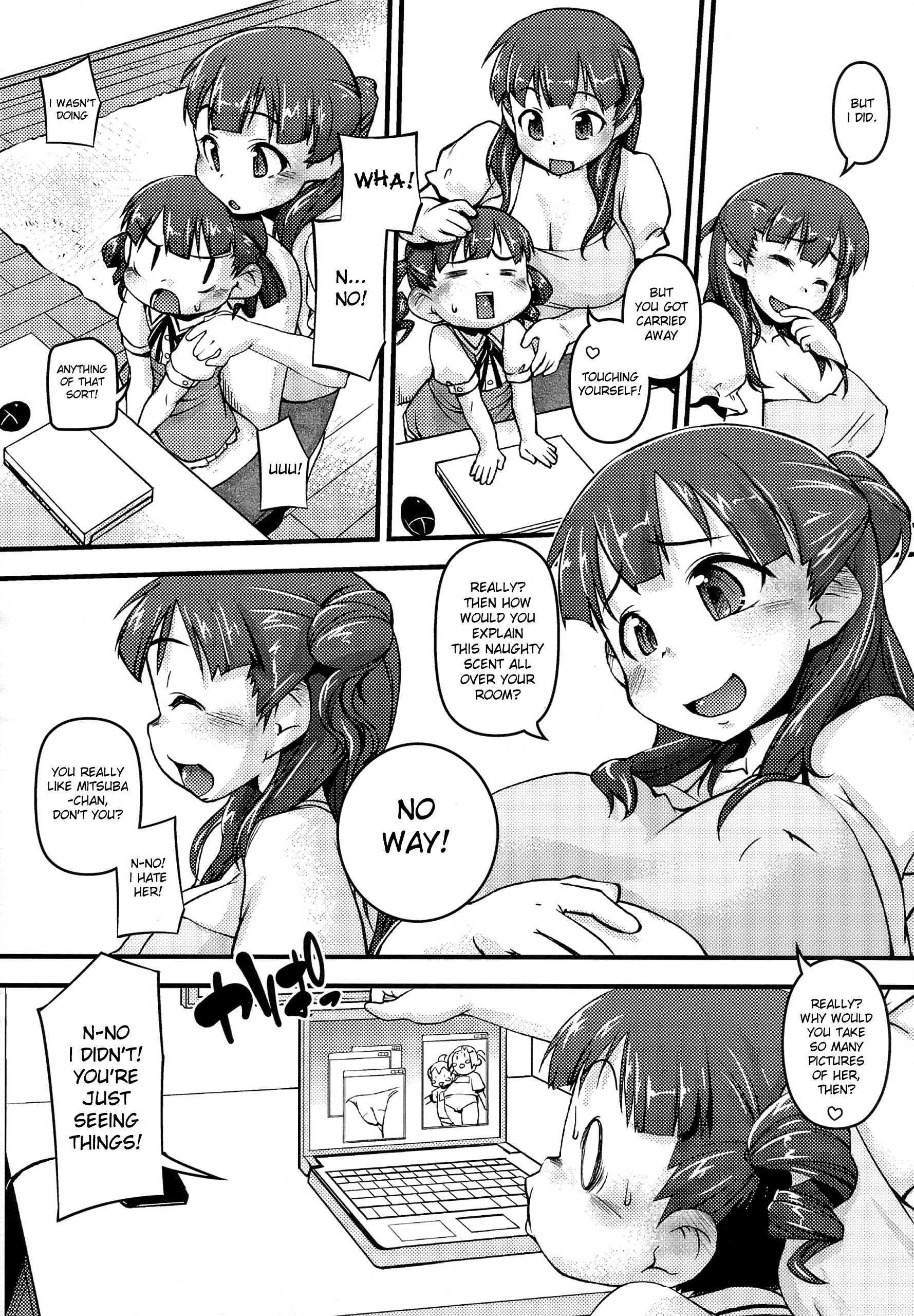 Okaa-chan, Onee-chan o Gonyogonyo suru Kanji no Hon hentai manga picture 4