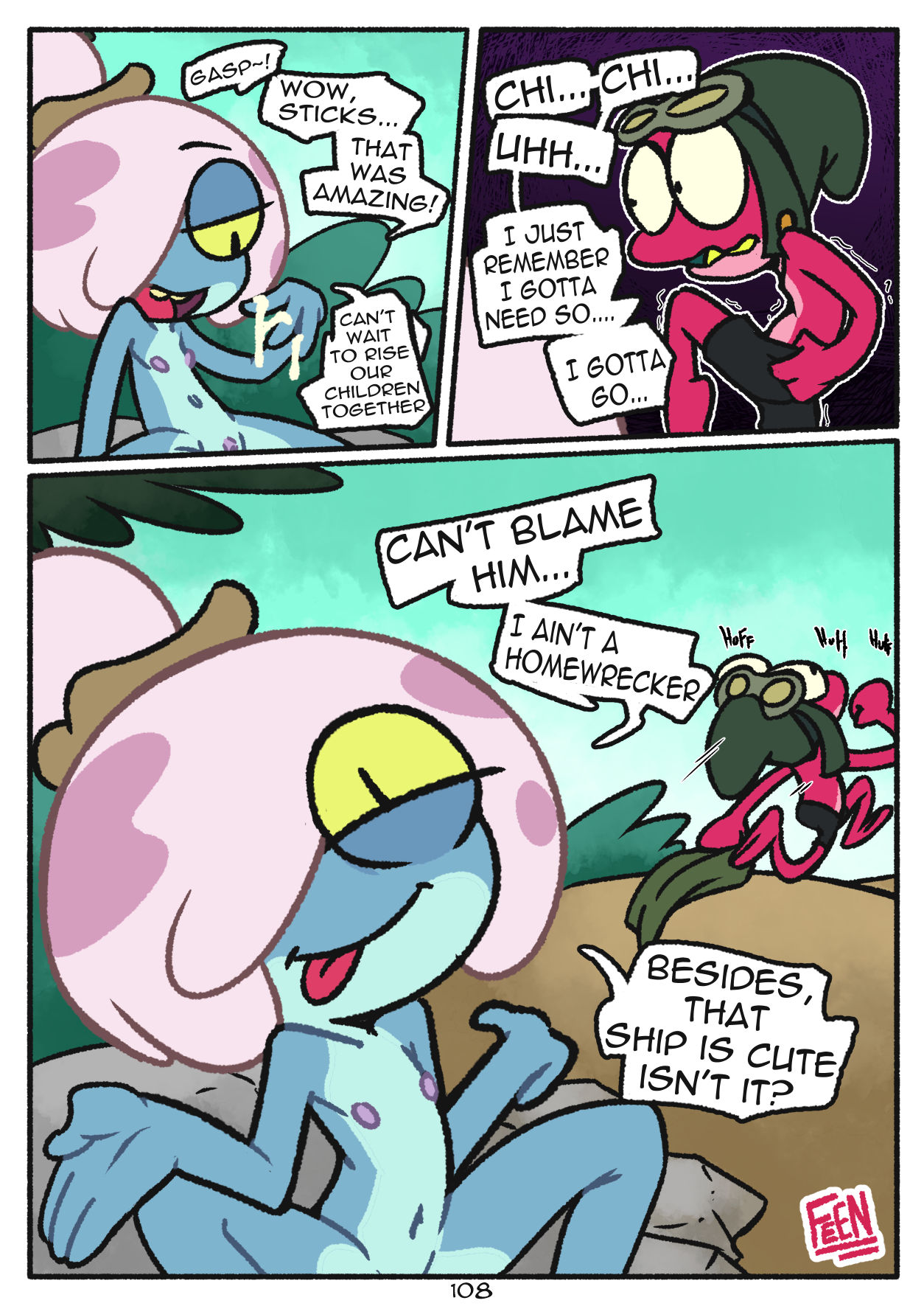 Peeking Eye porn comic picture 16