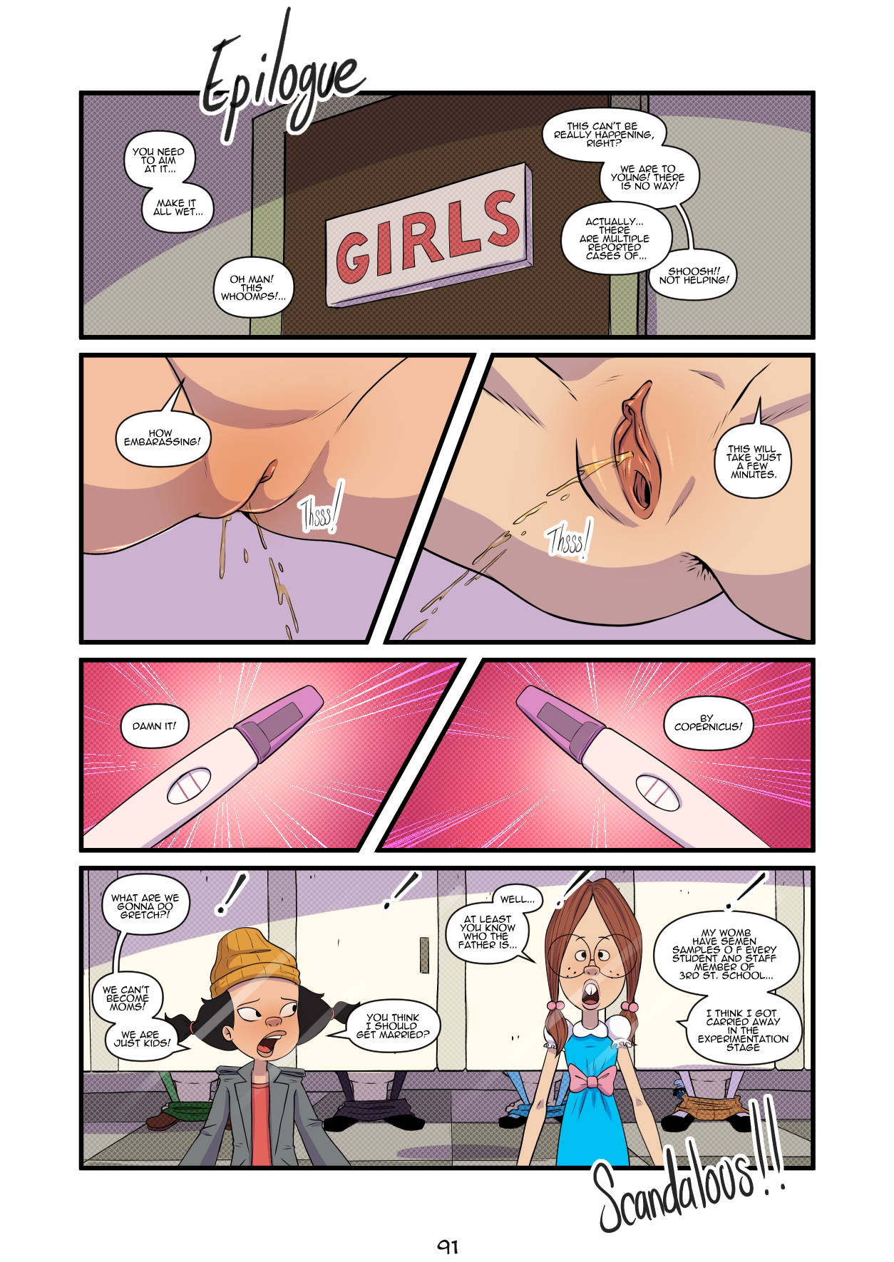 Recess - Detention porn comic picture 18