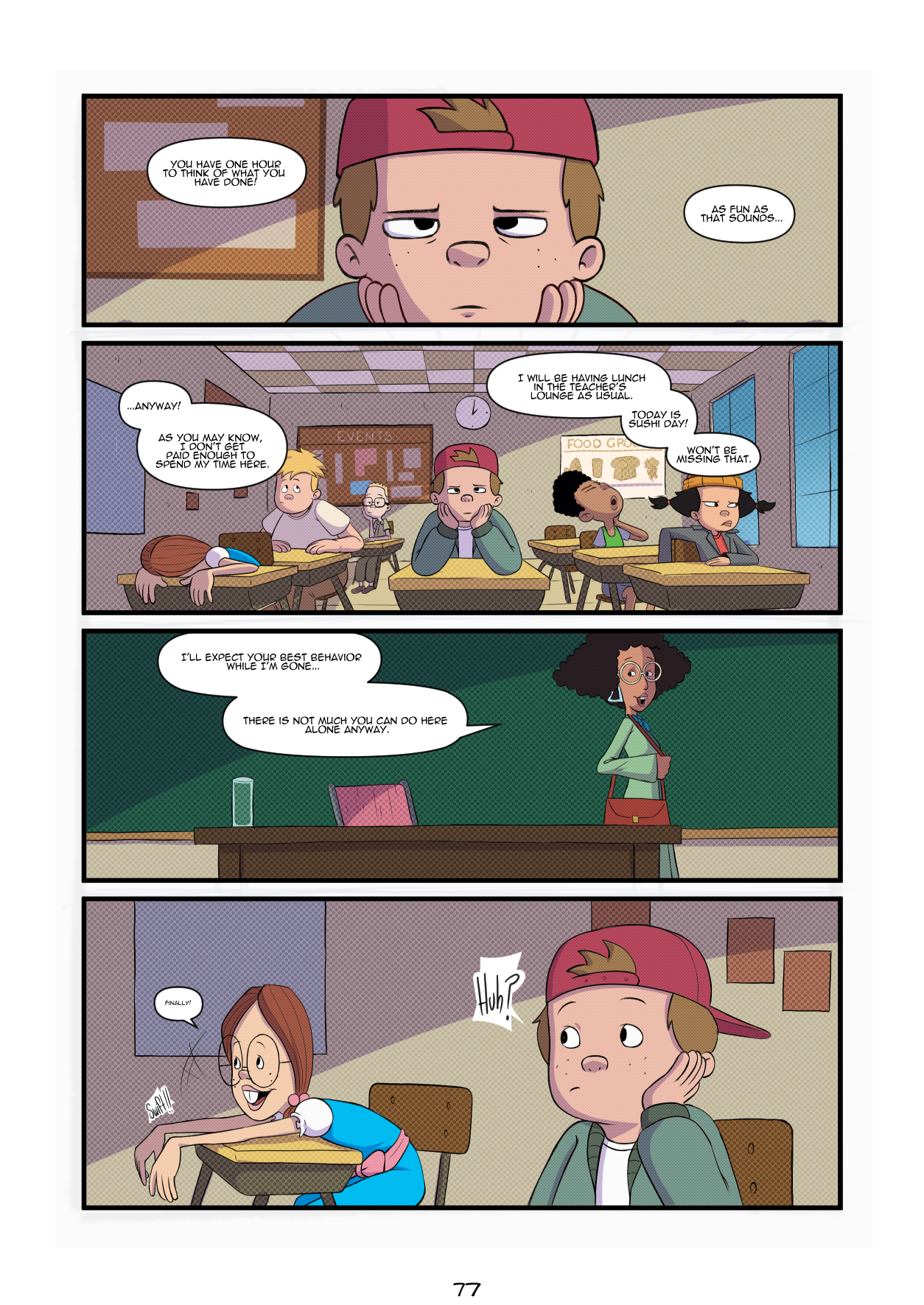 Recess - Detention porn comic picture 4