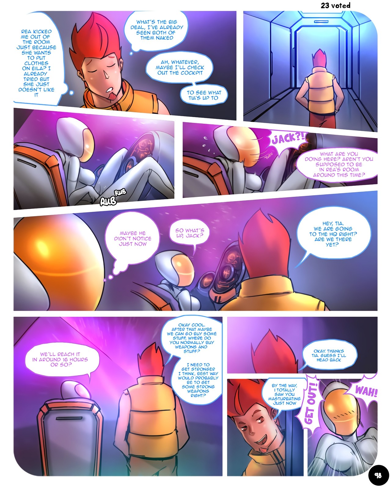 S.EXpedition Part 1 porn comic picture 100