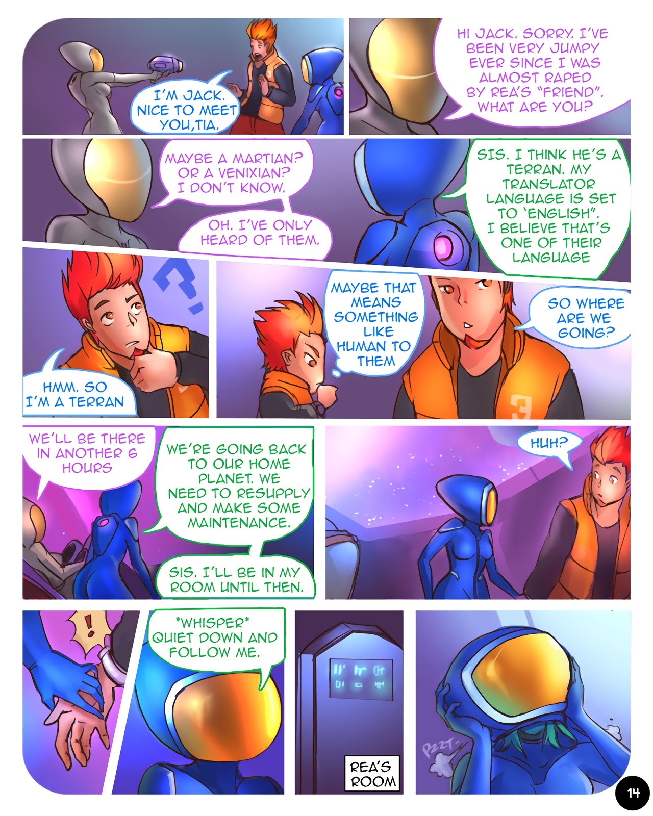 S.EXpedition Part 1 porn comic picture 15