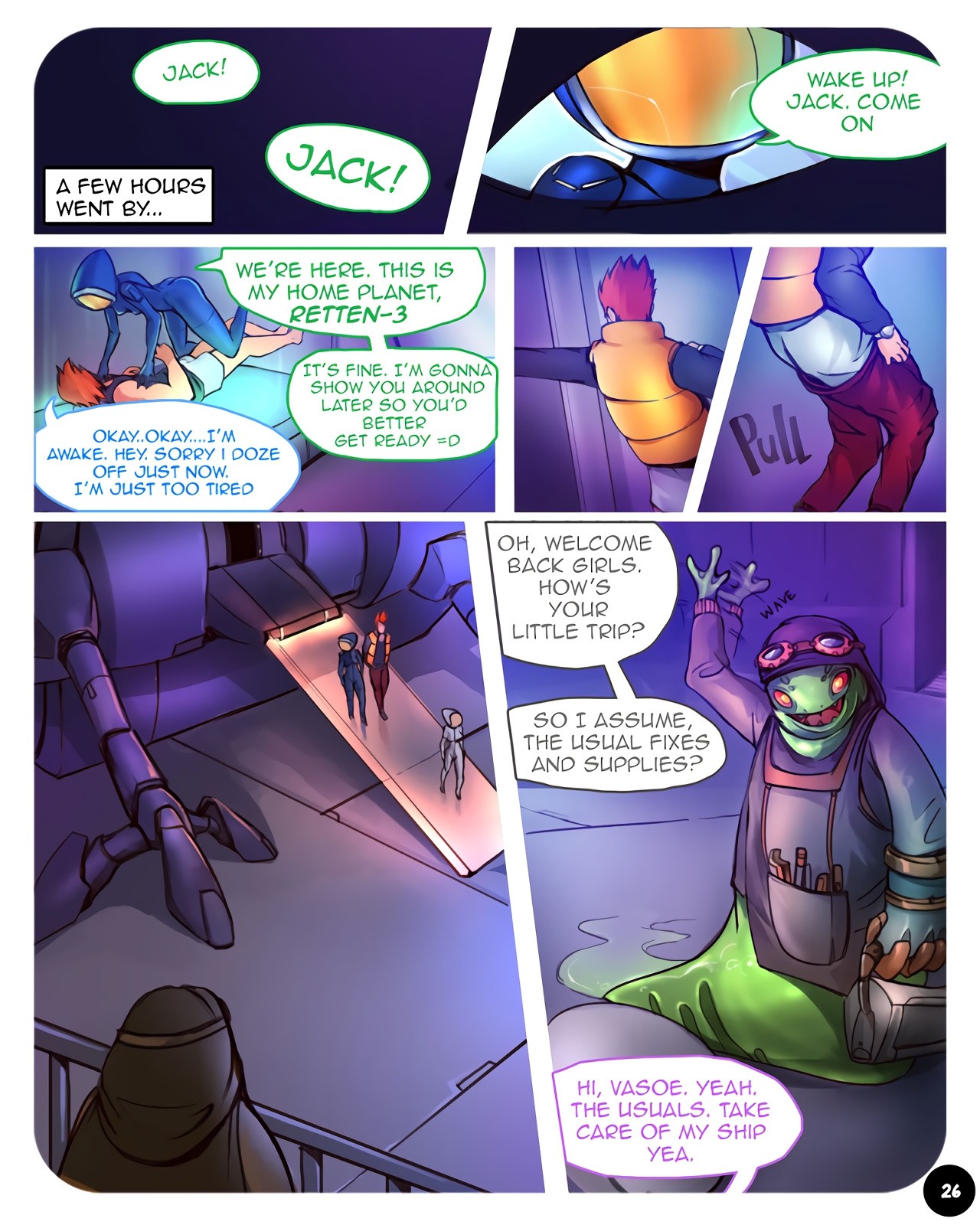 S.EXpedition Part 1 porn comic picture 27
