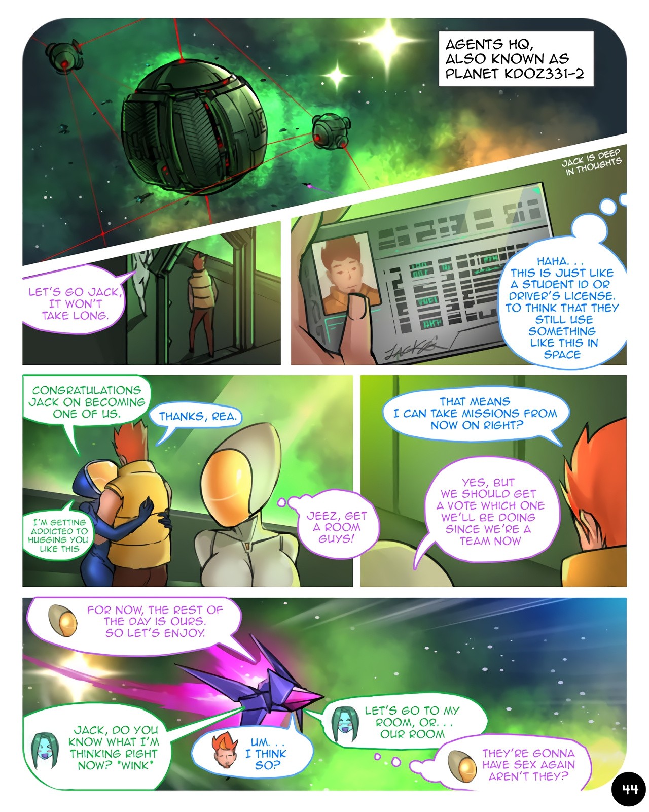 S.EXpedition Part 1 porn comic picture 45