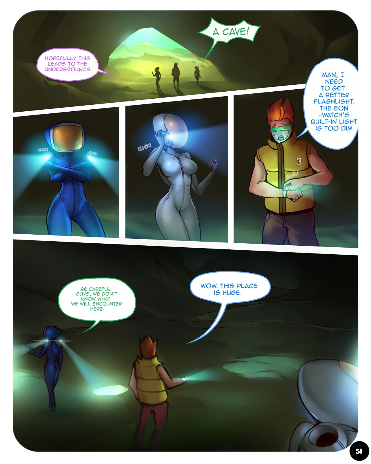 S.EXpedition Part 1 porn comic picture 59