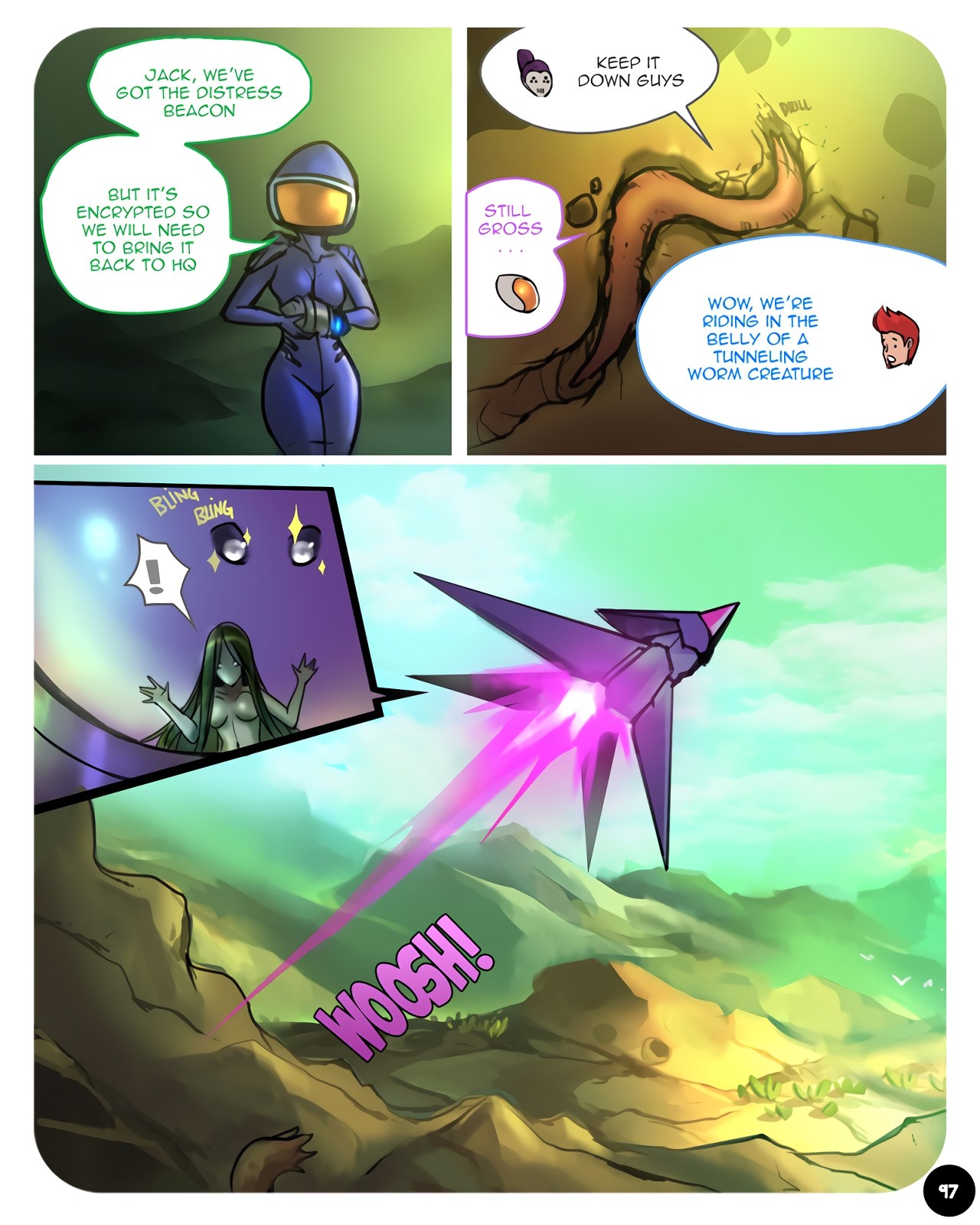 S.EXpedition Part 1 porn comic picture 99