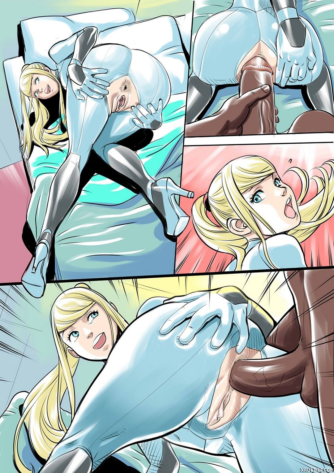 Samus XXX porn comic picture 5
