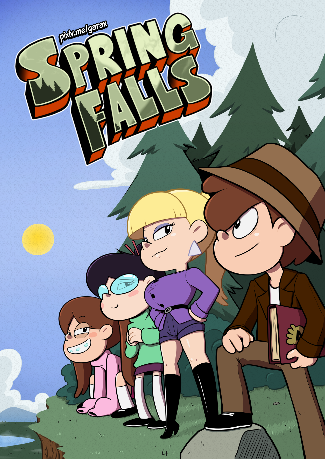 Spring Falls porn comic picture 1